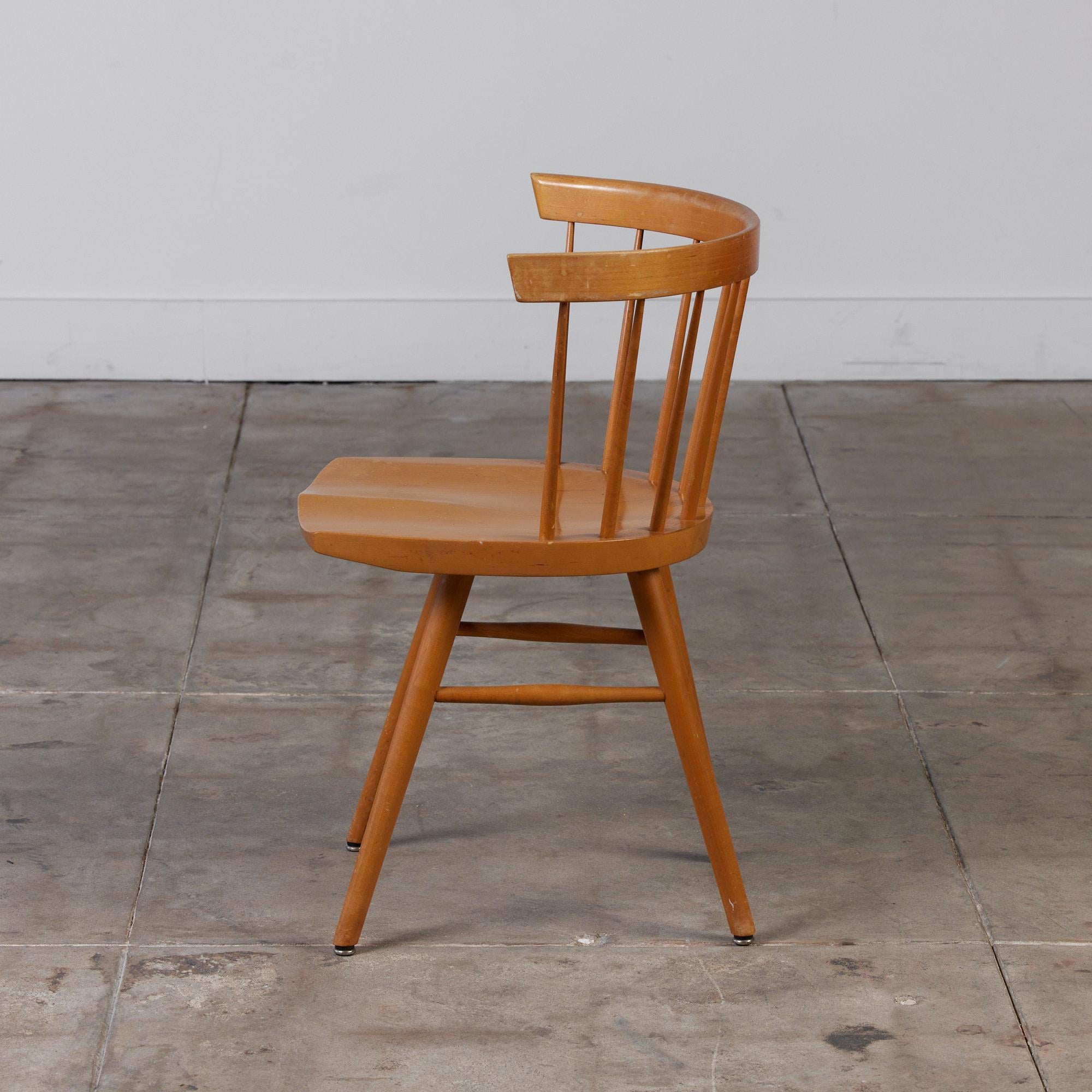 Straight Chair von George Nakashima für Knoll (amerikanisch) im Angebot