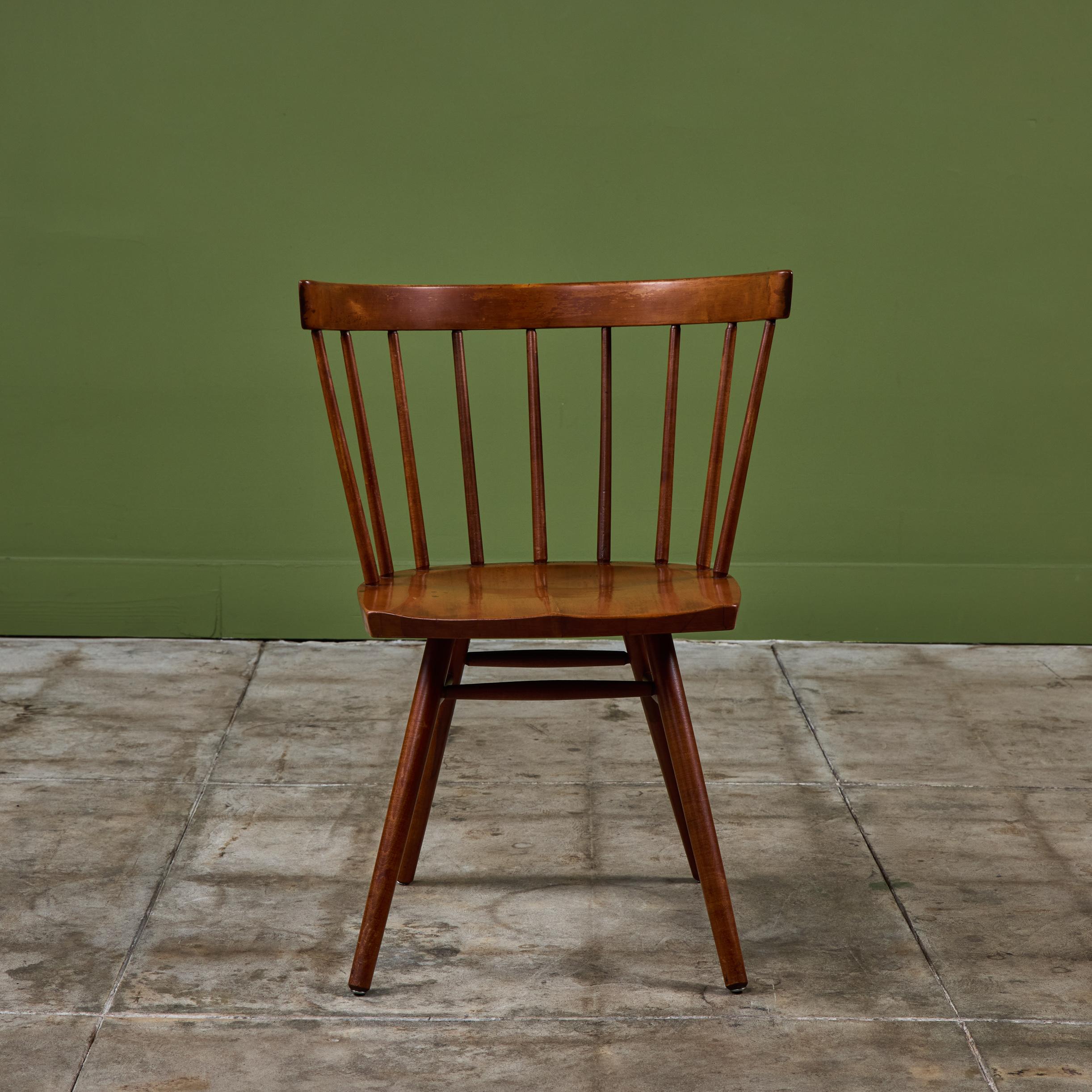 Silla recta George Nakashima para Knoll Estadounidense en venta