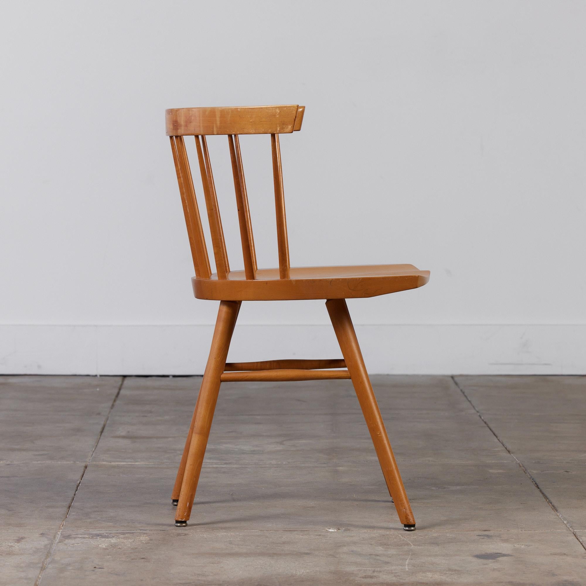 Straight Chair von George Nakashima für Knoll im Zustand „Hervorragend“ im Angebot in Los Angeles, CA