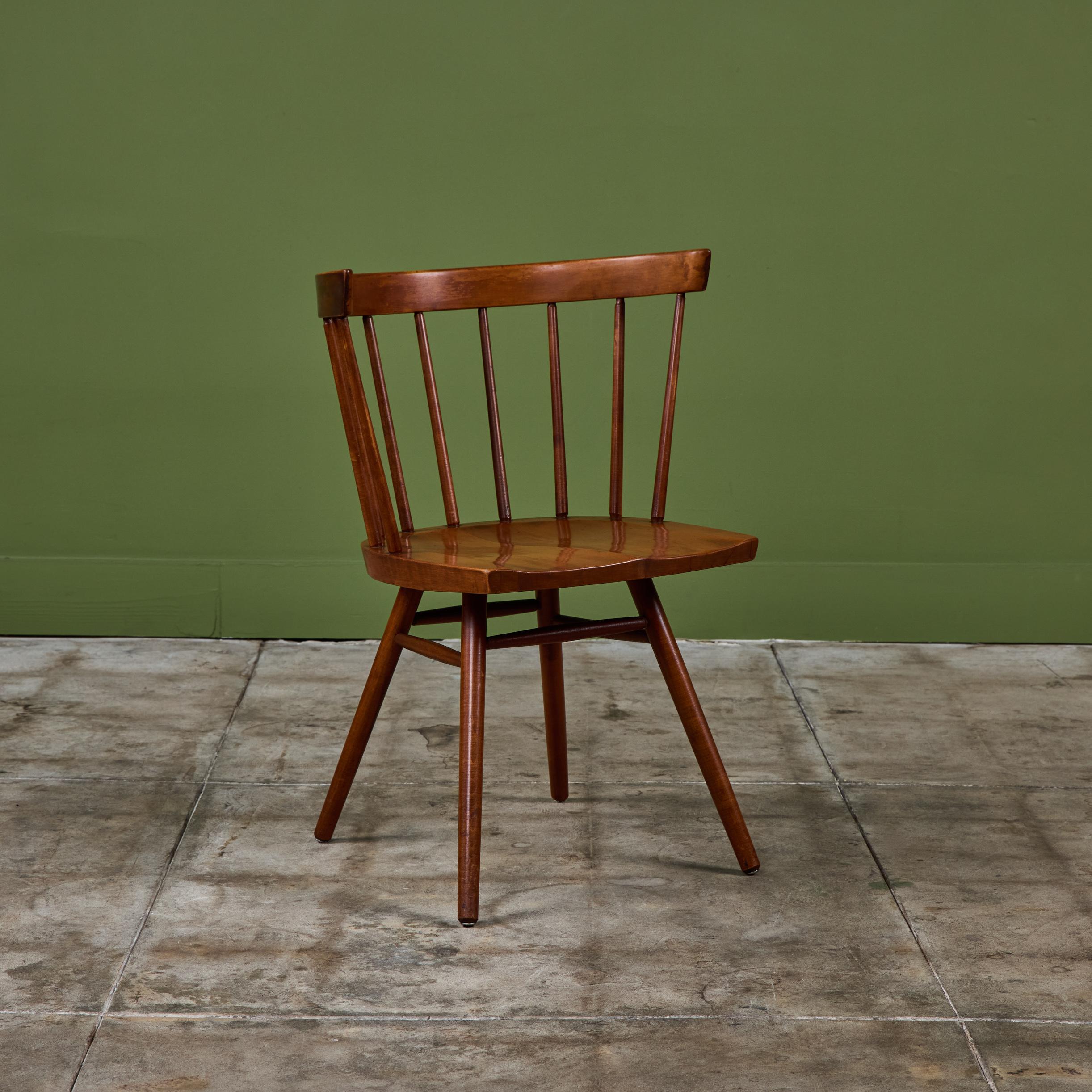 Silla recta George Nakashima para Knoll en Bueno estado para la venta en Los Angeles, CA