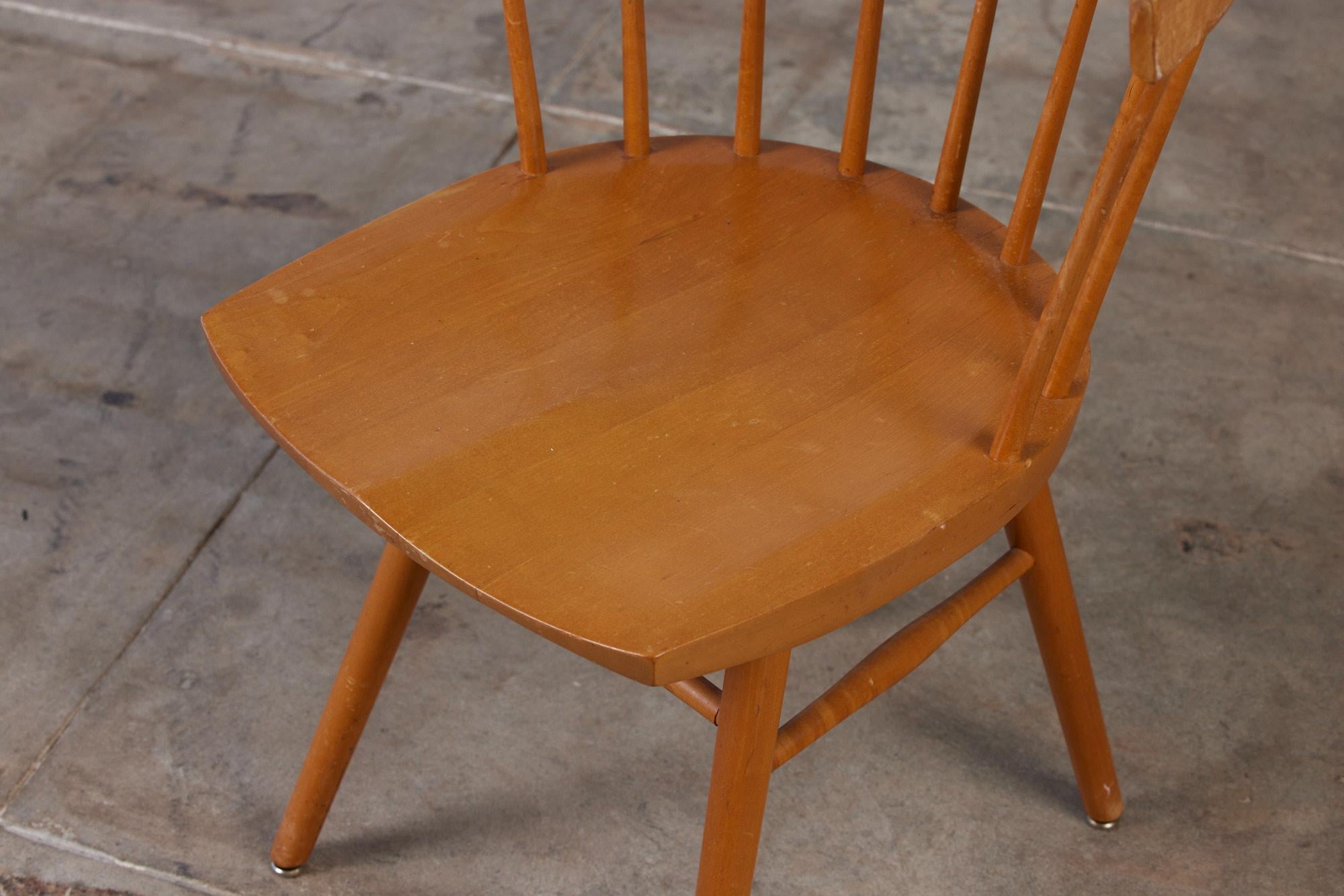 George Nakashima Straight Chair for Knoll In Excellent Condition For Sale In Los Angeles, CA