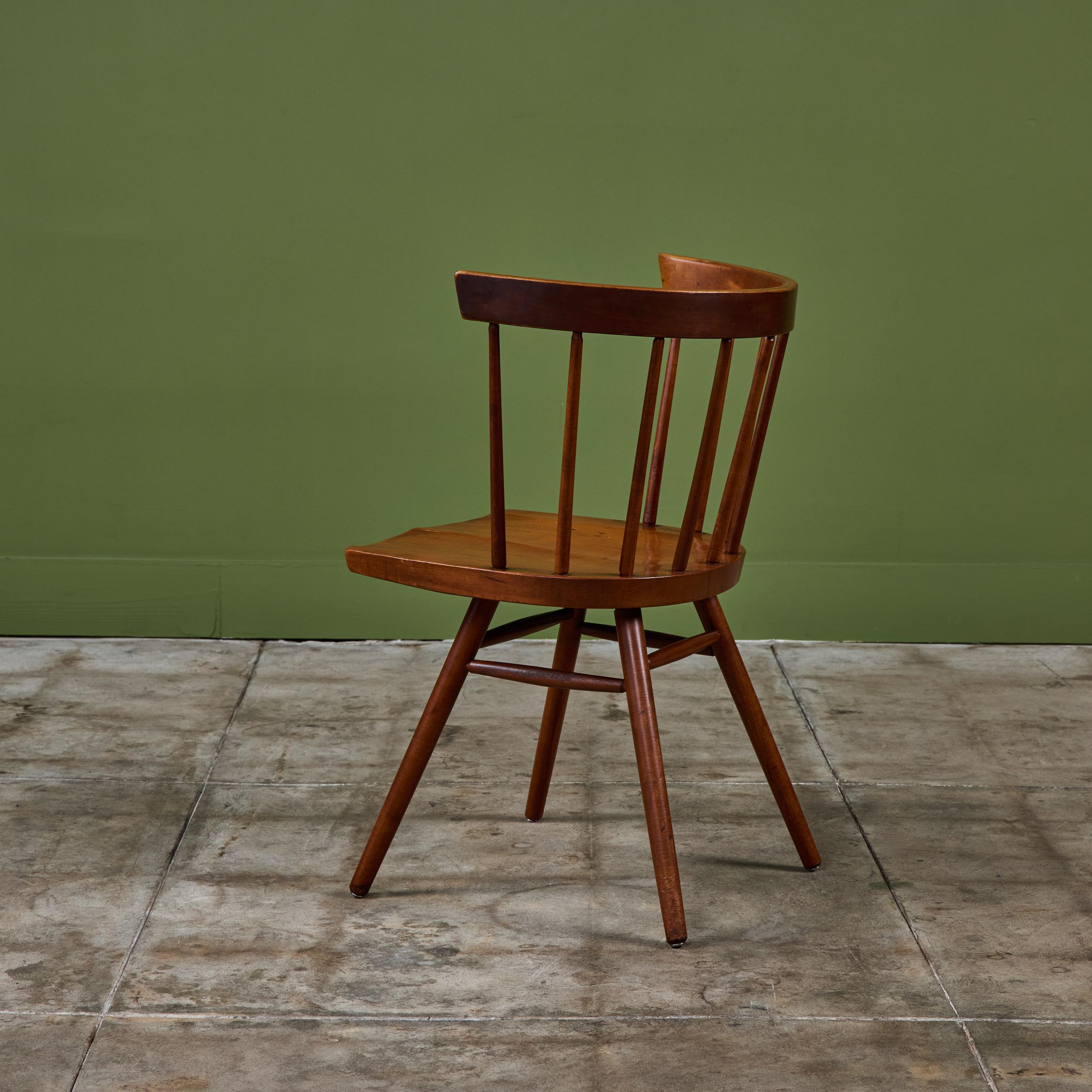 Silla recta George Nakashima para Knoll en venta 2