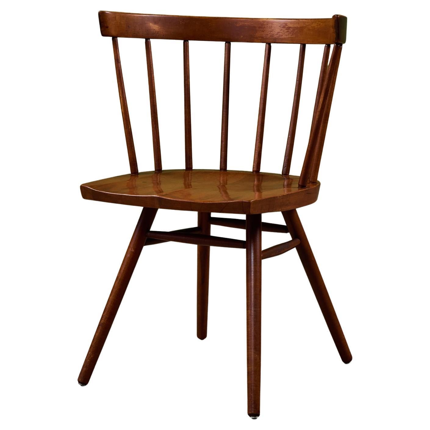 Silla recta George Nakashima para Knoll en venta
