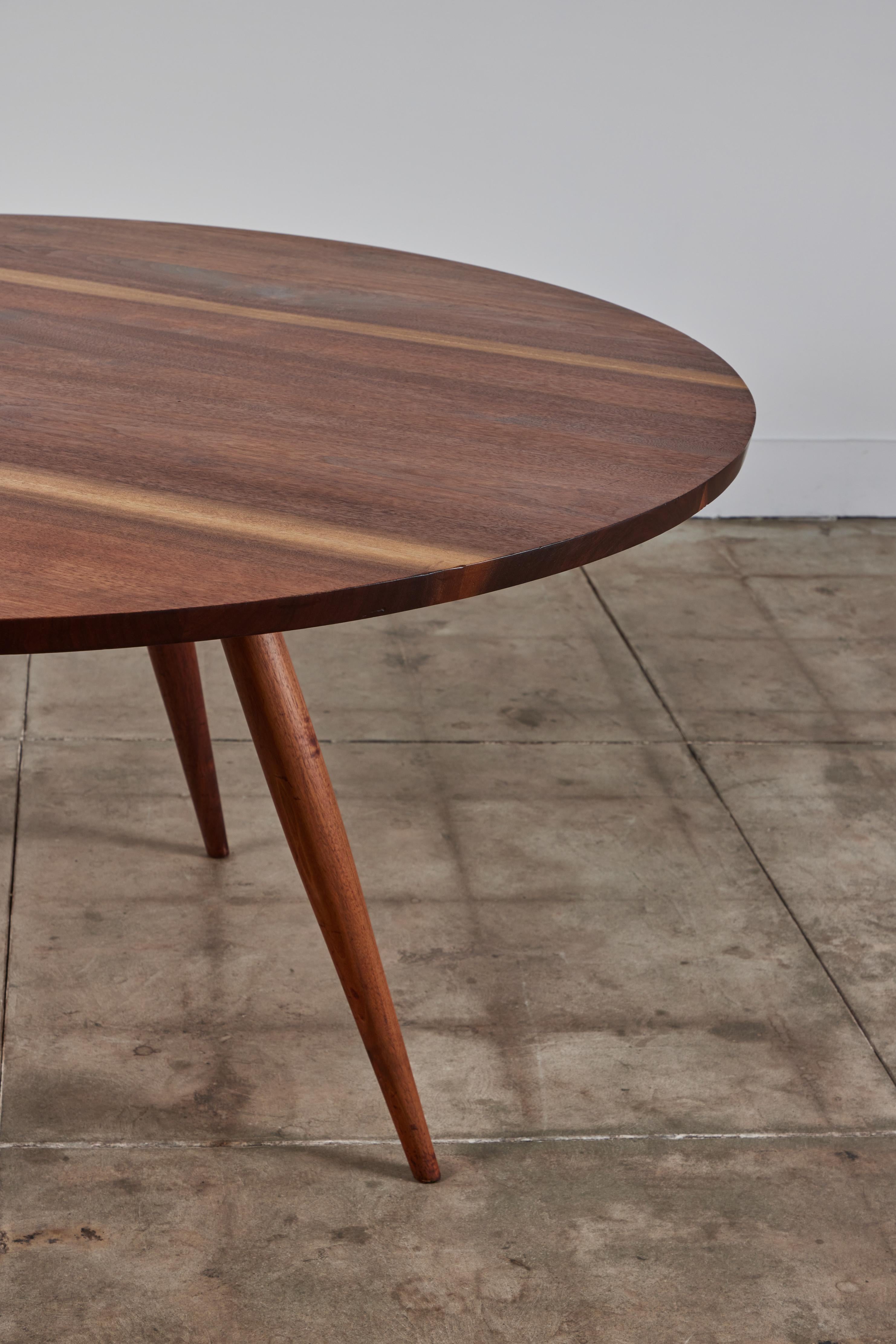 George Nakashima Studio Black Walnut Dining Table 4