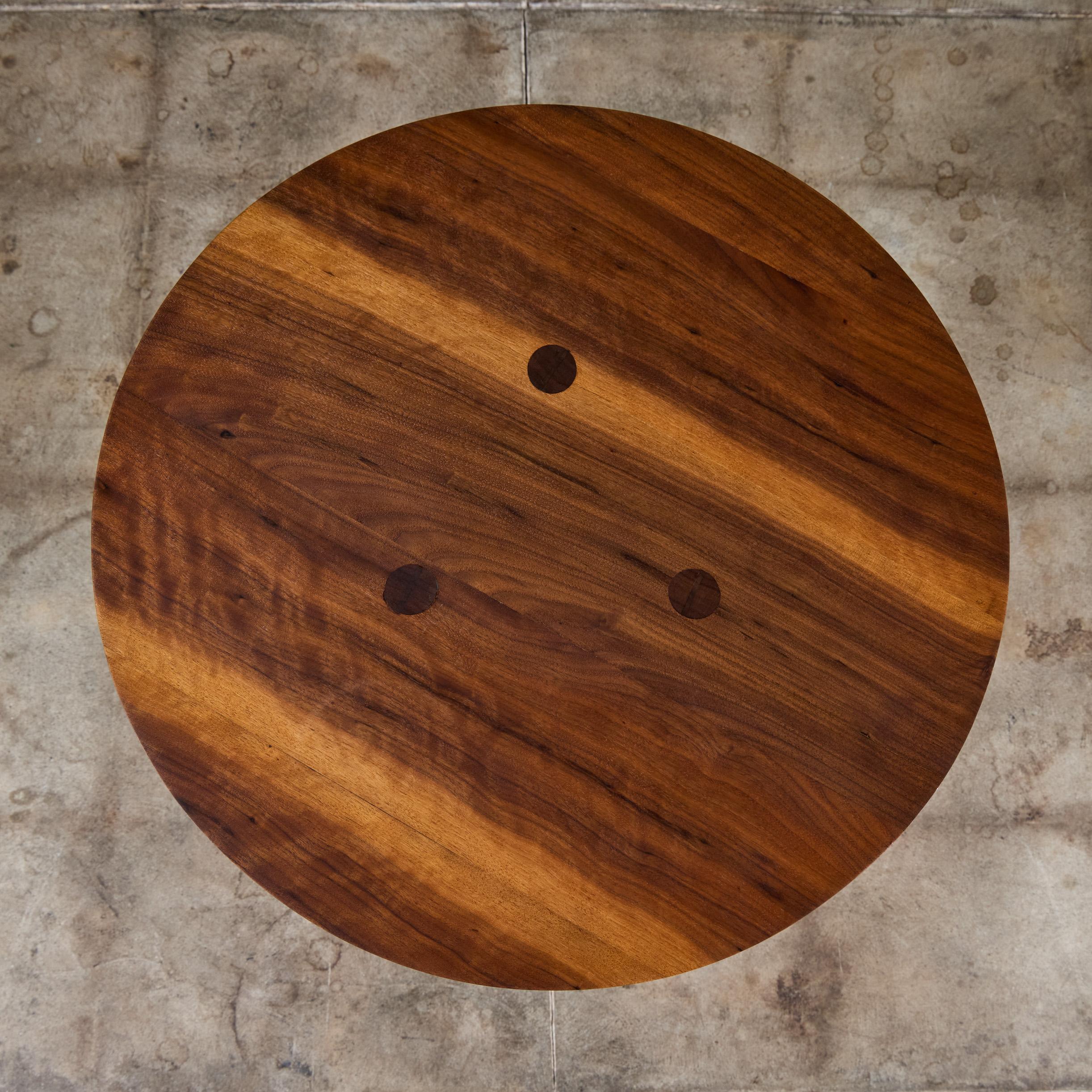 George Nakashima Studio Black Walnut Side Table For Sale 2