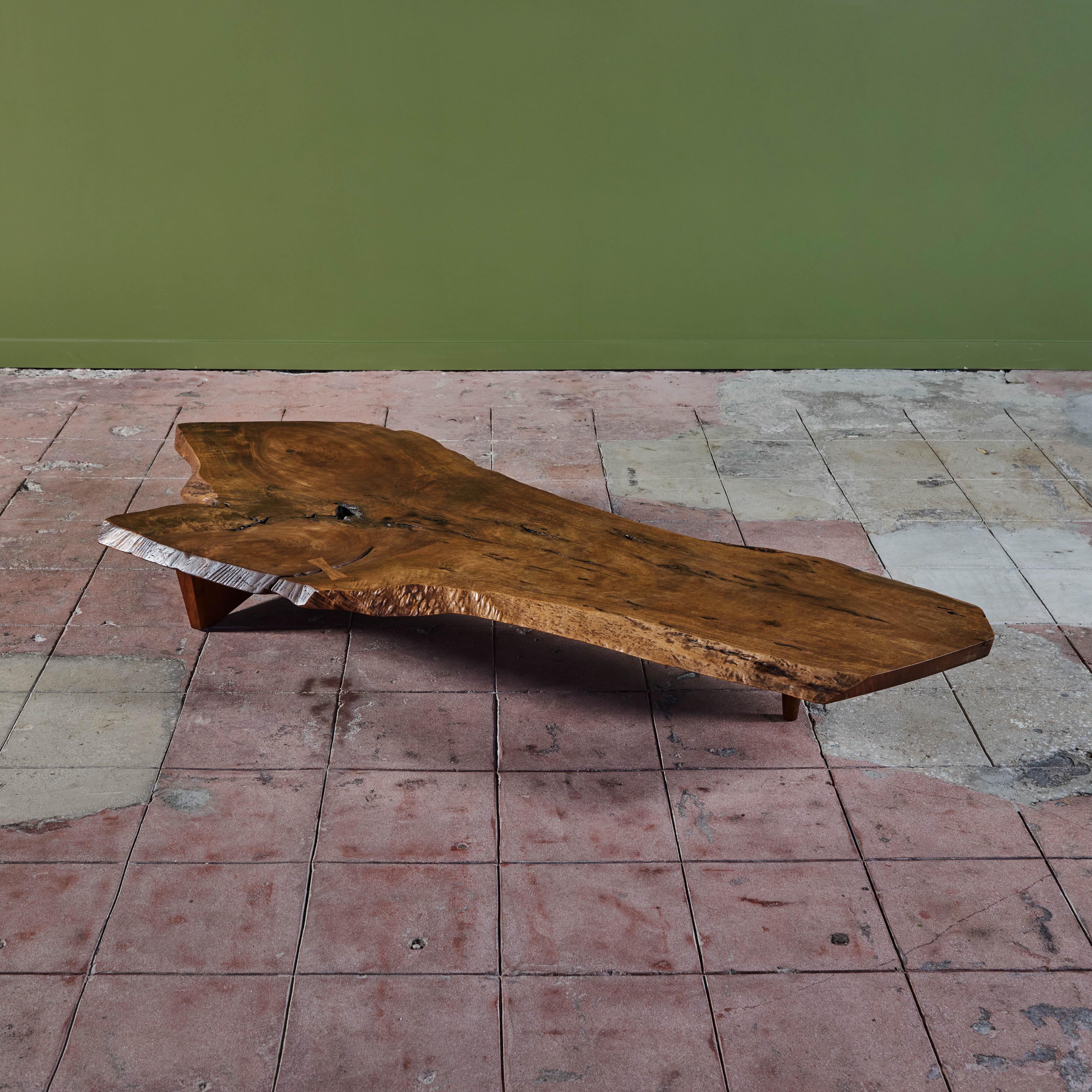 George Nakashima Studio Coffee Table In Good Condition For Sale In Los Angeles, CA