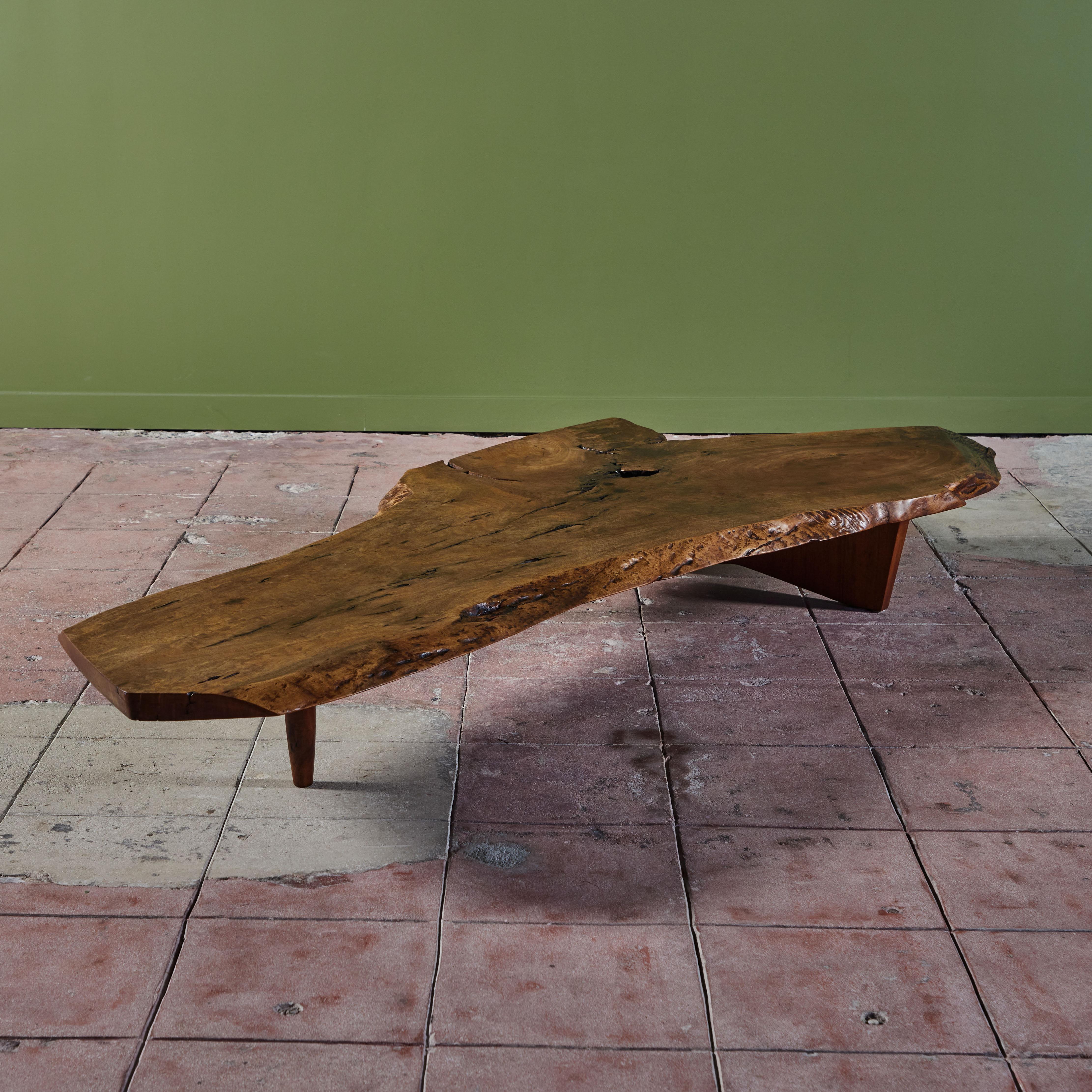 George Nakashima Studio Coffee Table In Good Condition For Sale In Los Angeles, CA