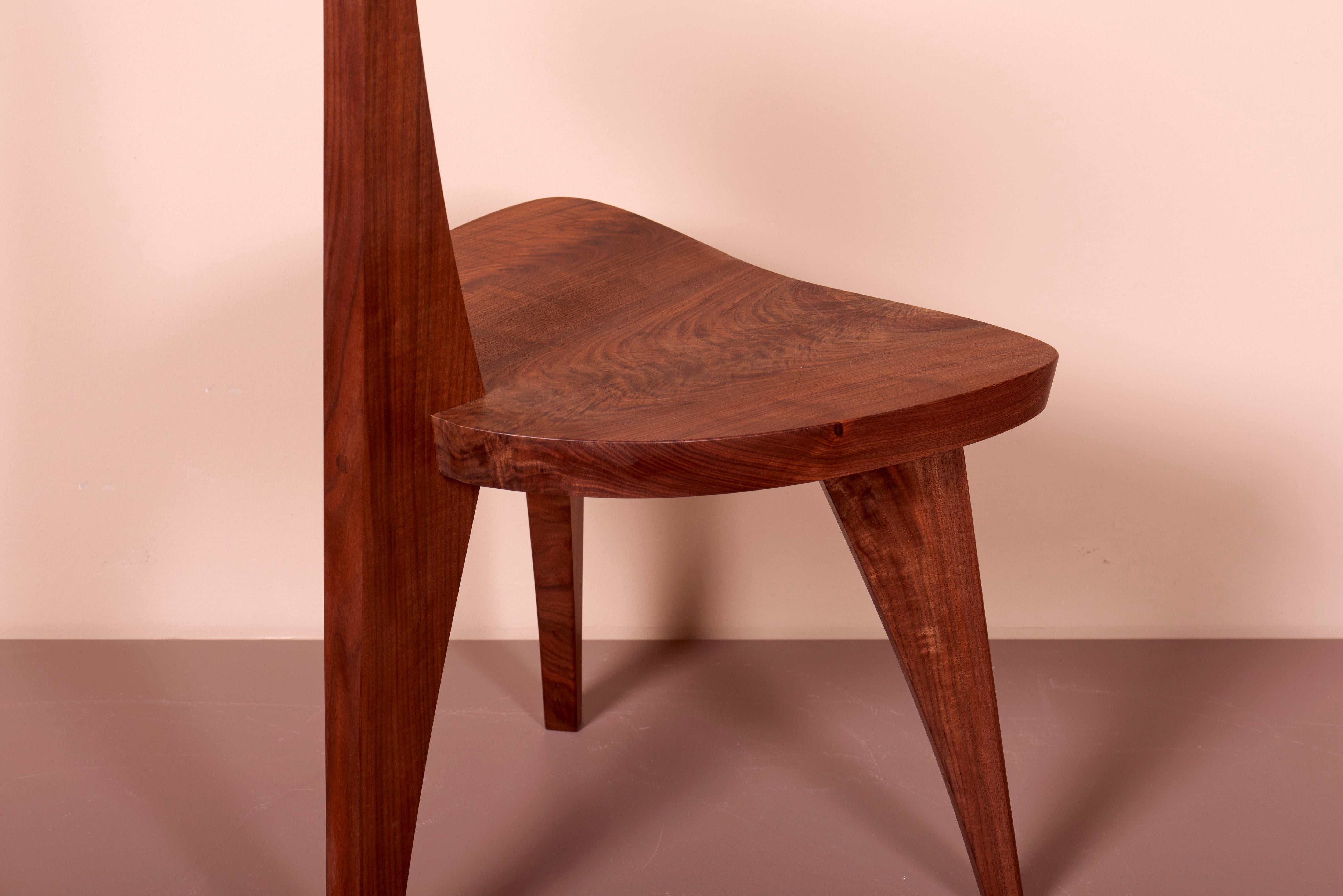 Mid-Century Modern Concordia Chair by Mira Nakashima based on a George Nakashima design, USA For Sale