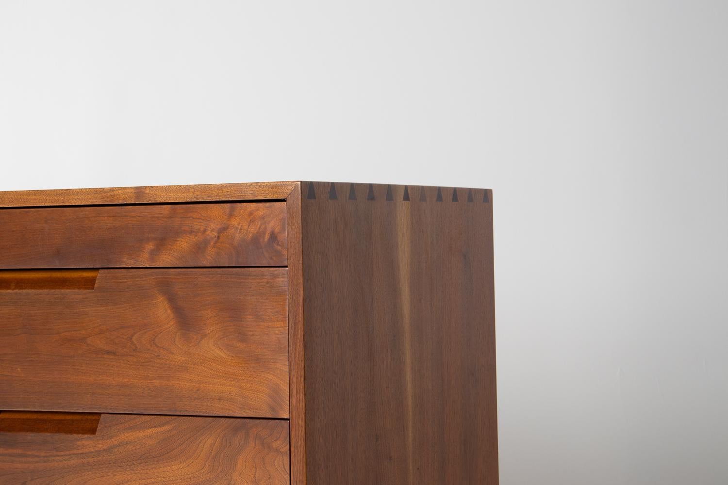 George Nakashima Studio Craft 8 Drawer Dresser For Sale 2