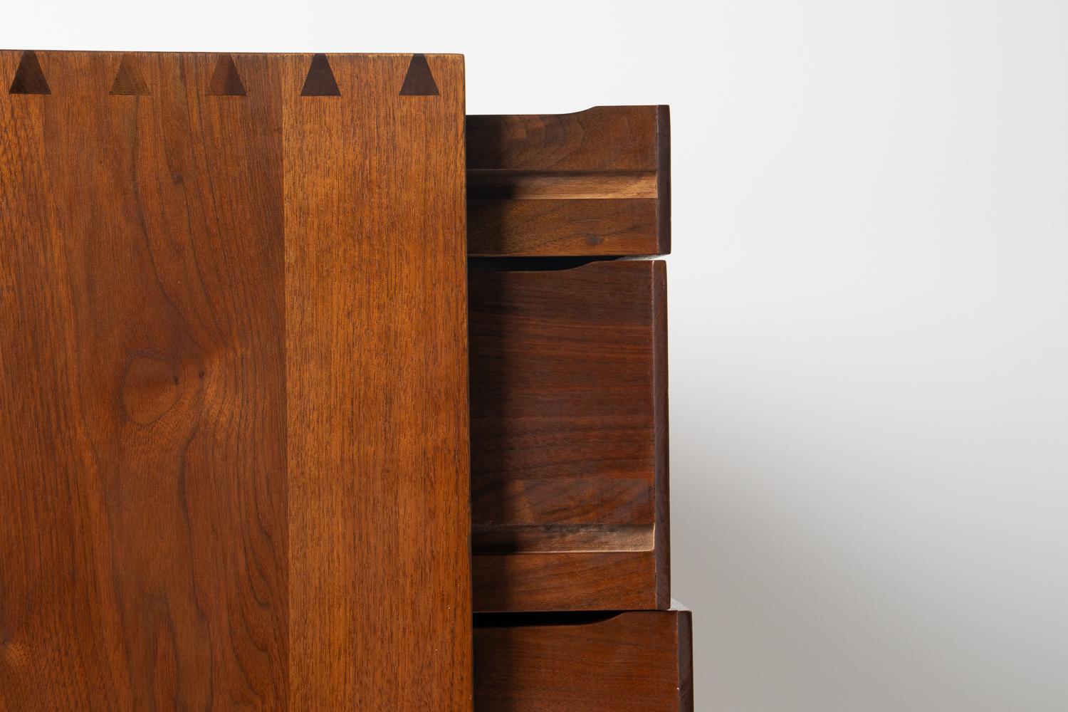 George Nakashima Studio Craft 8 Drawer Dresser For Sale 1