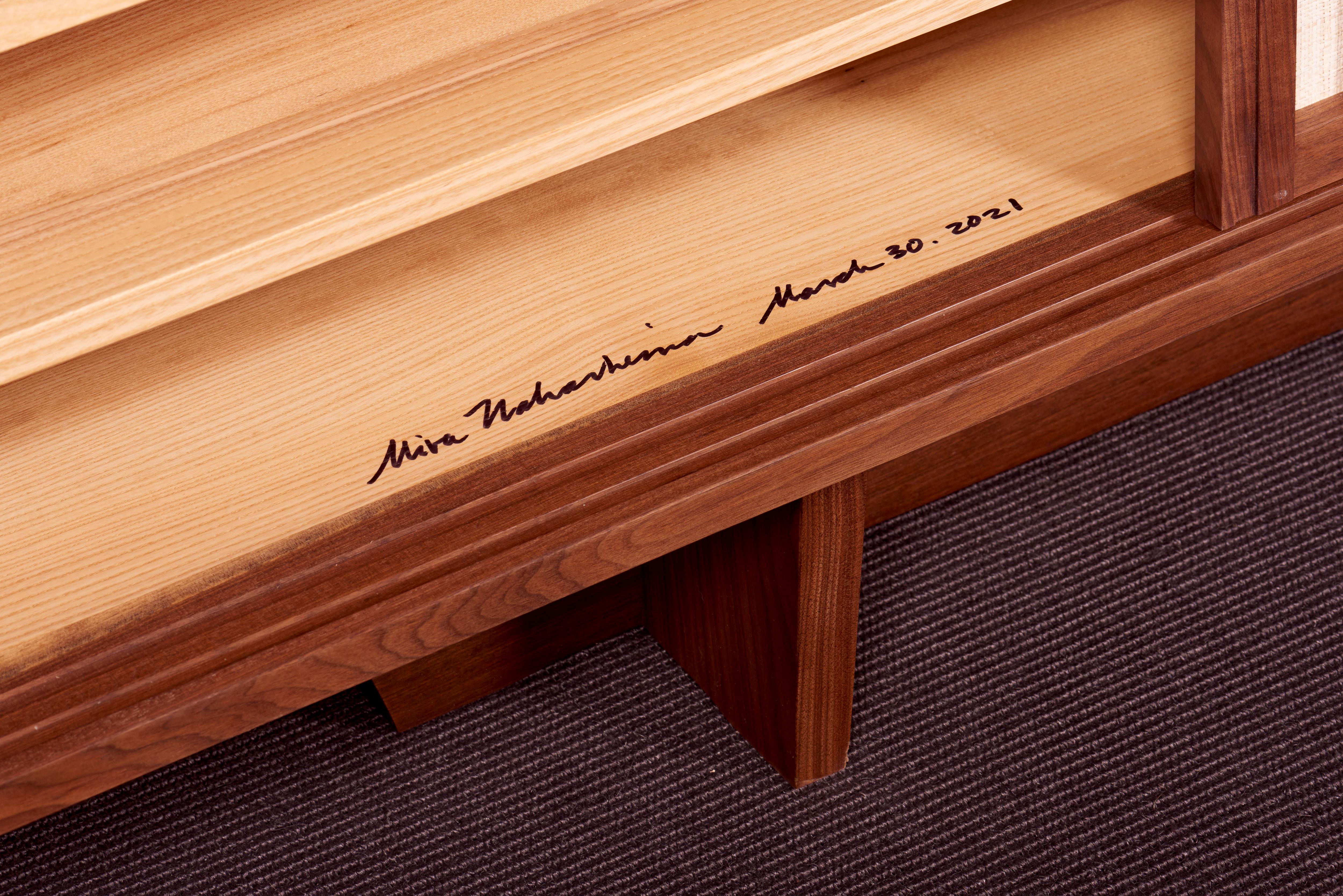 Mira Nakashima Credenza based on a design by George Nakashima, USA For Sale 8