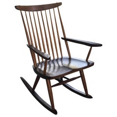 George Nakashima Studio "New Chair" Rocking Rocker