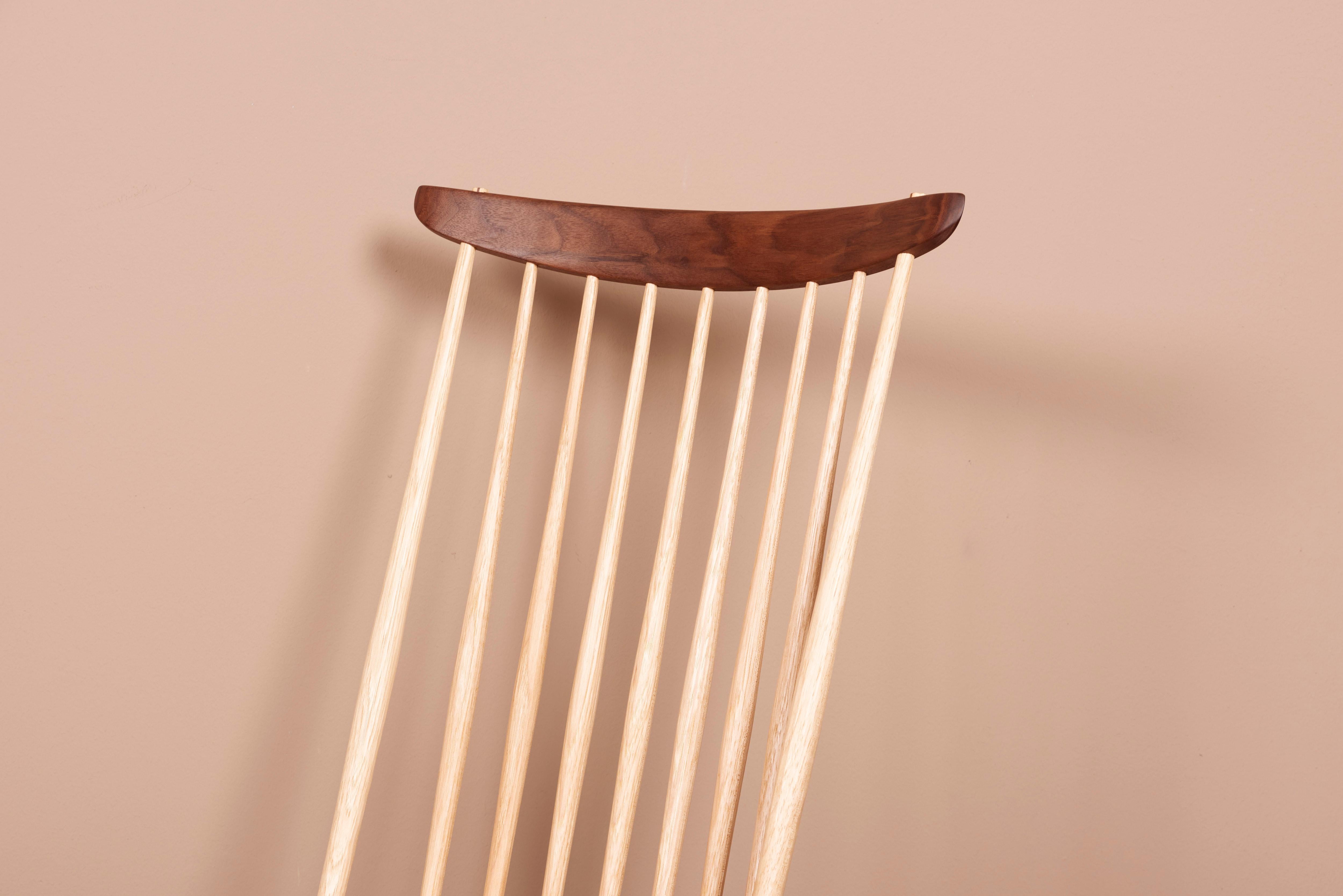 Nouveau fauteuil de Mira Nakashima d'après un dessin de Geoge Nakashima, États-Unis en vente 4