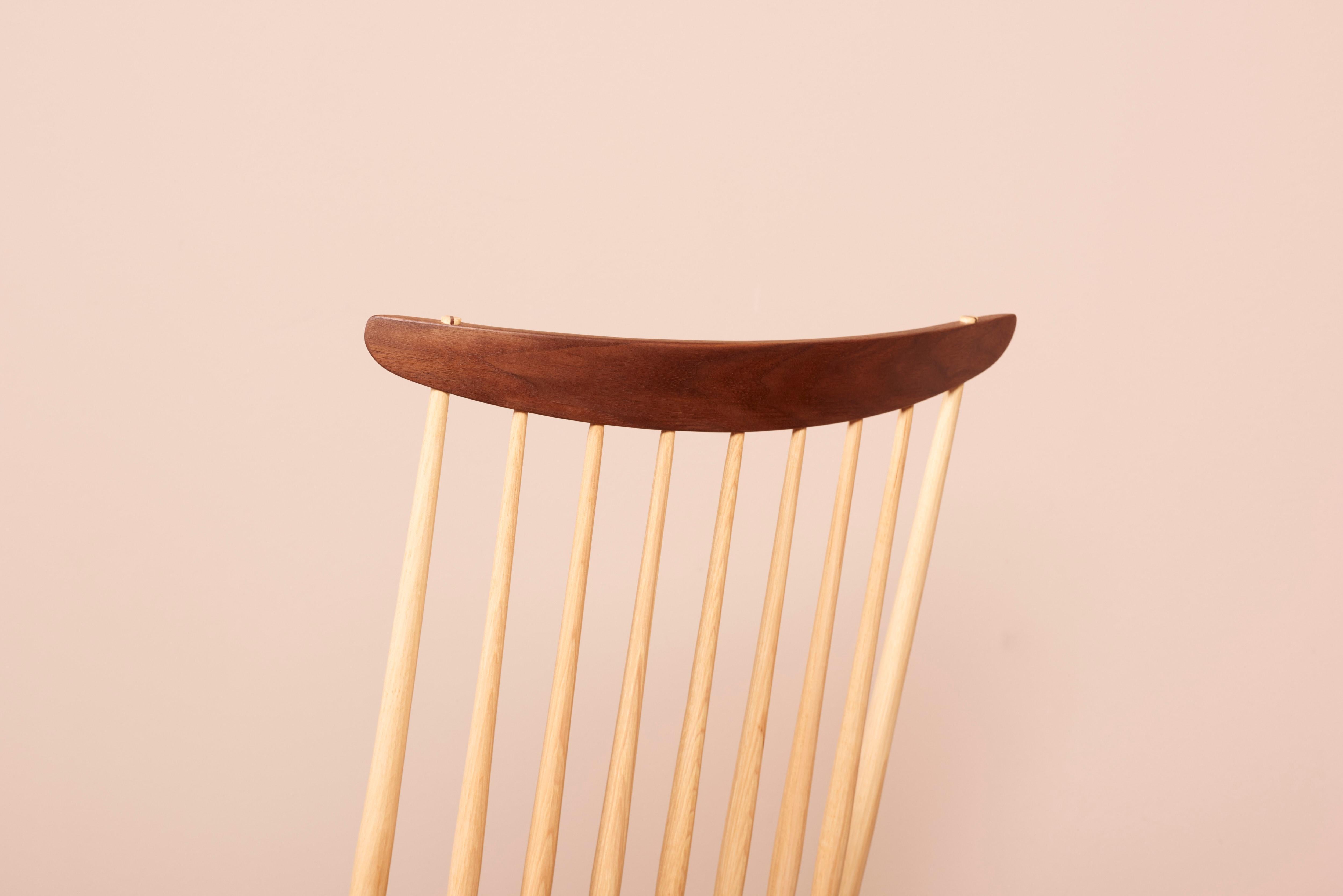 New Chair by Mira Nakashima after a Geoge Nakashima design, USA For Sale 3