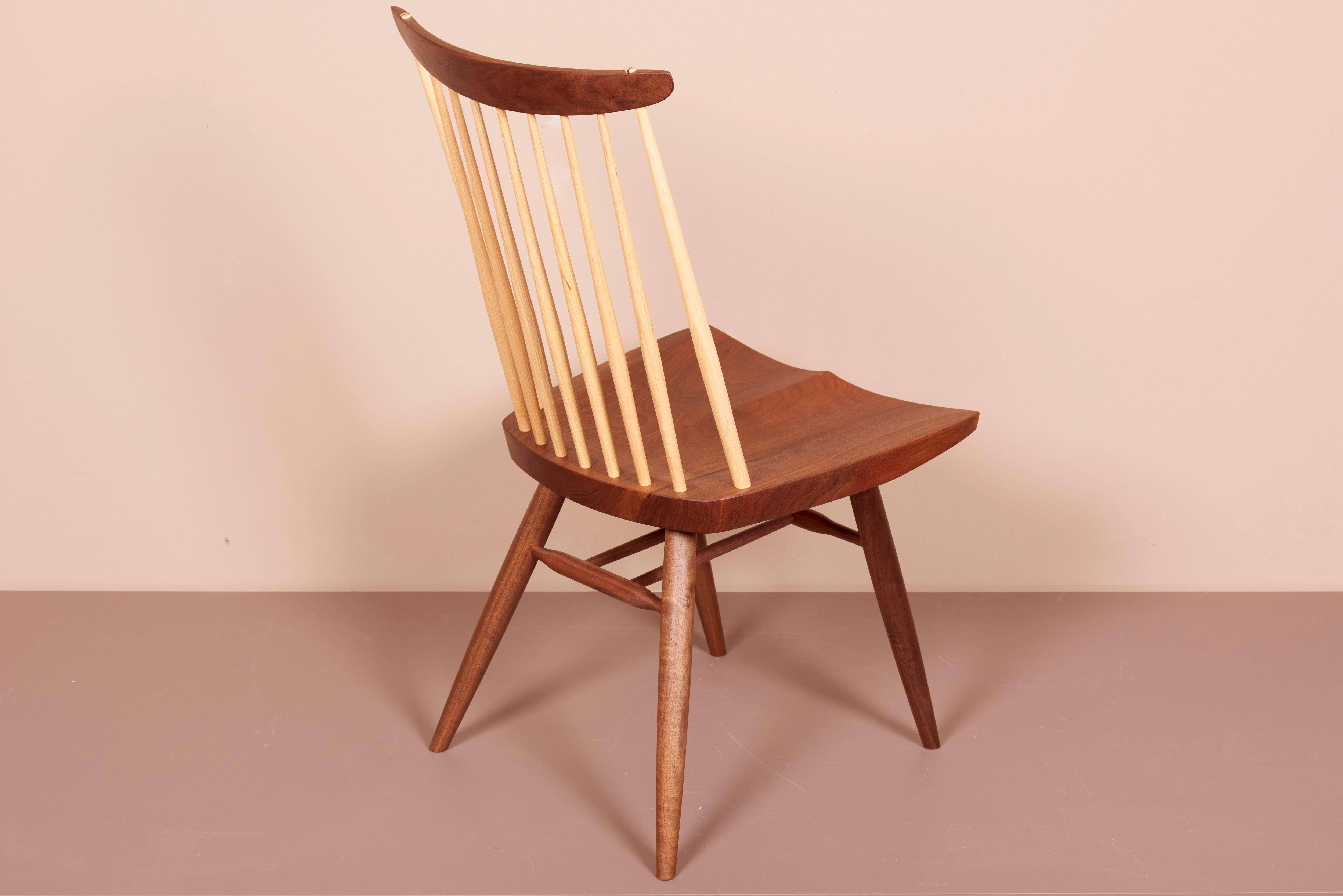 New Chair by Mira Nakashima after a Geoge Nakashima design, USA For Sale 8