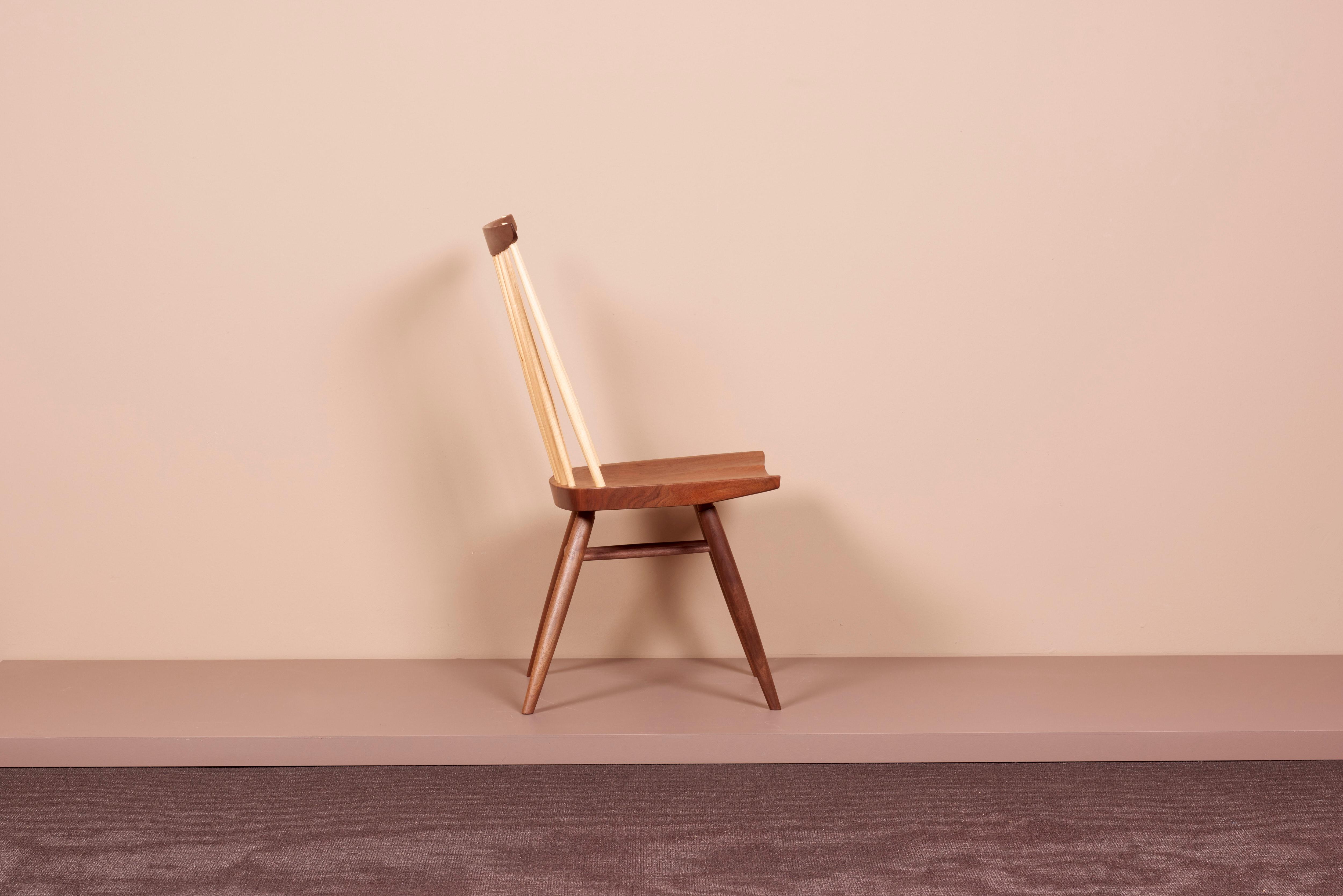 Américain Nouveau fauteuil de Mira Nakashima d'après un dessin de Geoge Nakashima, États-Unis en vente