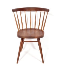 George Nakashima Studio Straight Back Chair Mid Century American Craft