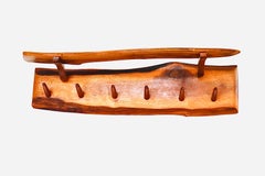 George Nakashima Style Coat and Hat Rack
