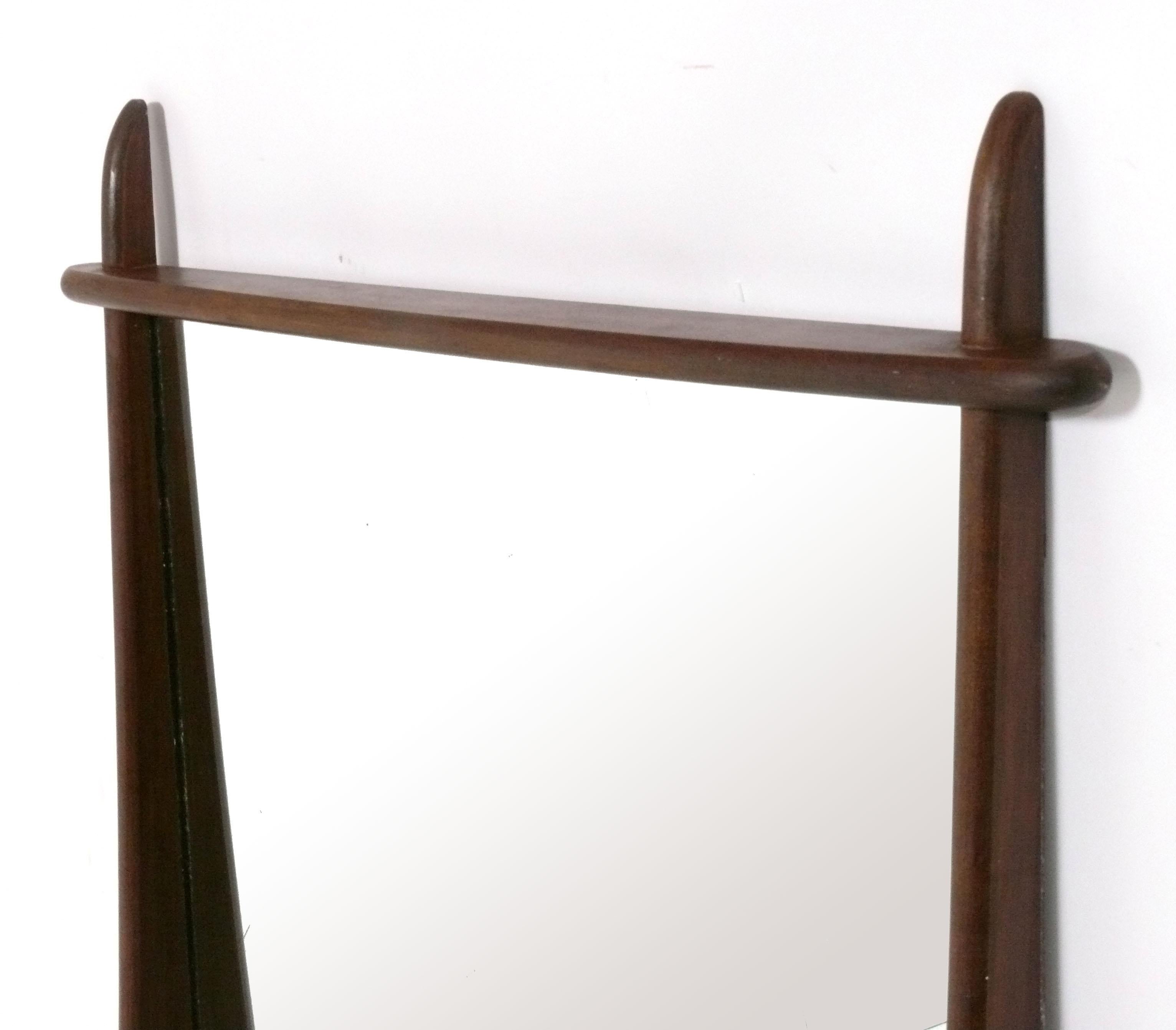 Americano Specchio in stile George Nakashima 46