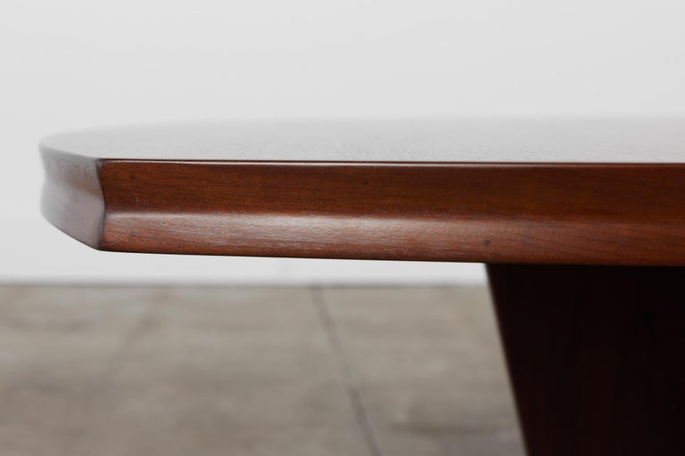 Nakashima Style Square Walnut Coffee Table For Sale at 1stDibs