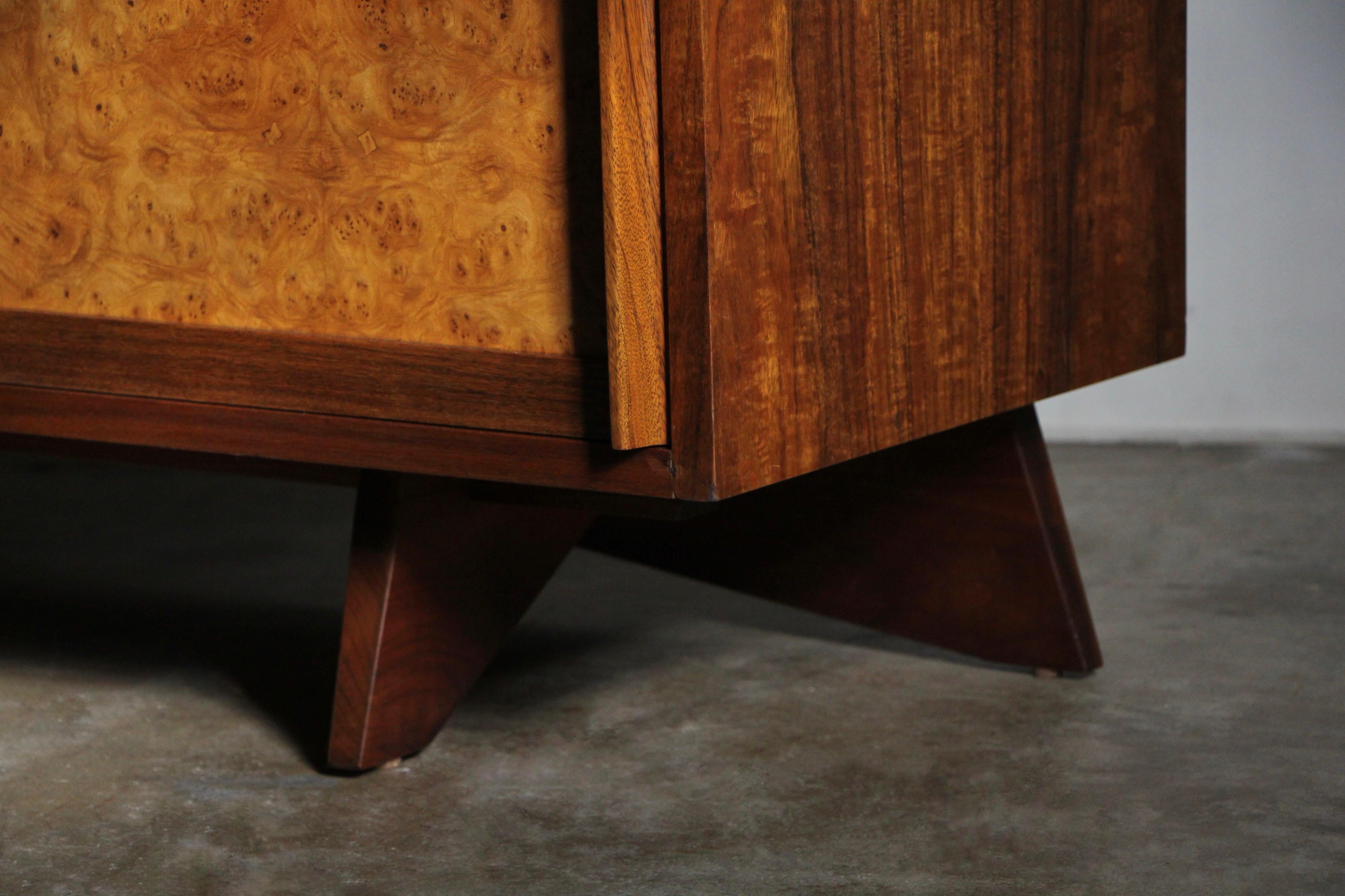 George Nakashima 'Sundra' Sideboard Credenza for Widdicomb, c. 1960, Signed 1