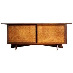 George Nakashima 'Sundra' Sideboard Credenza for Widdicomb, c. 1960, Signed