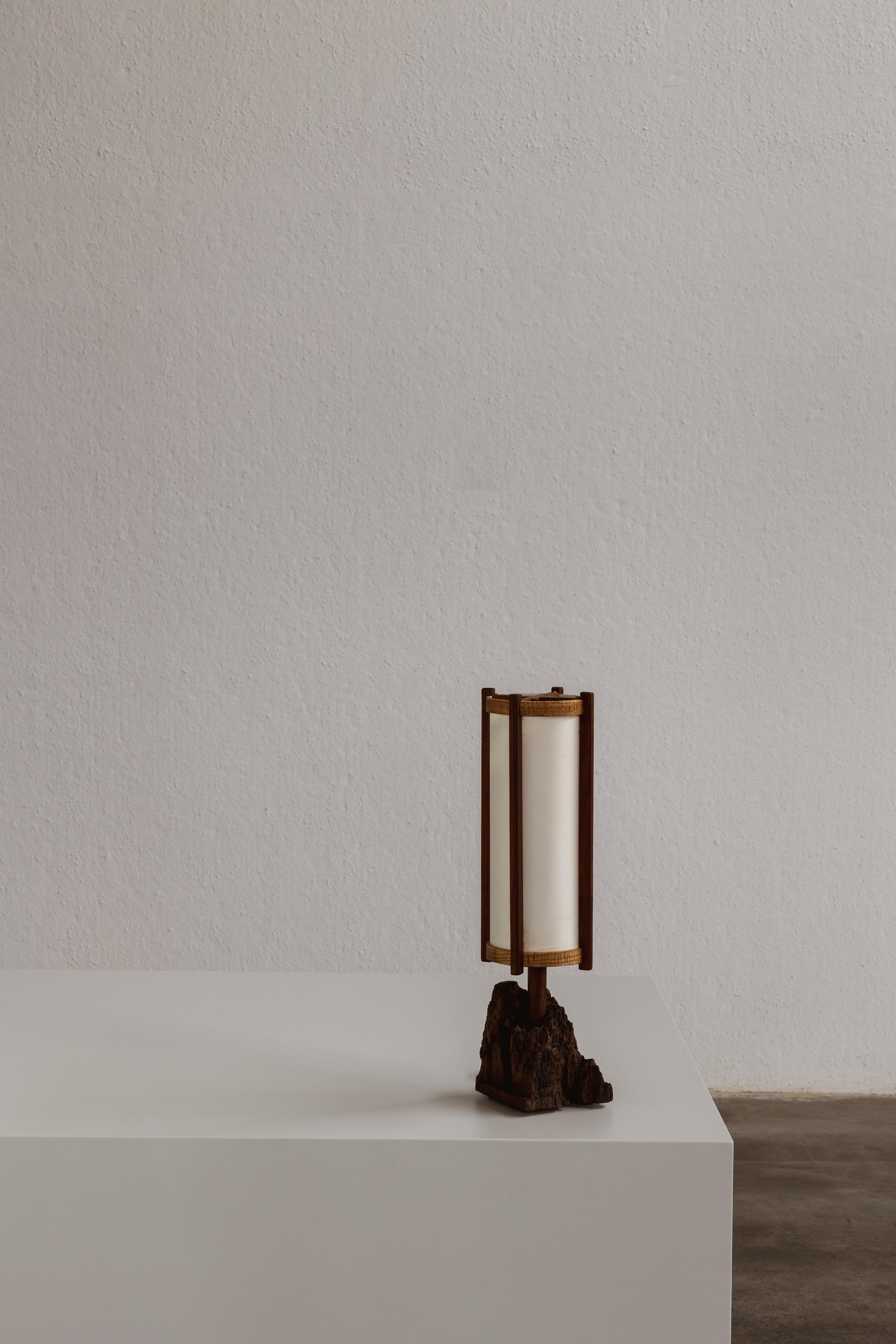 George Nakashima Table Lamp, 1961 For Sale 4