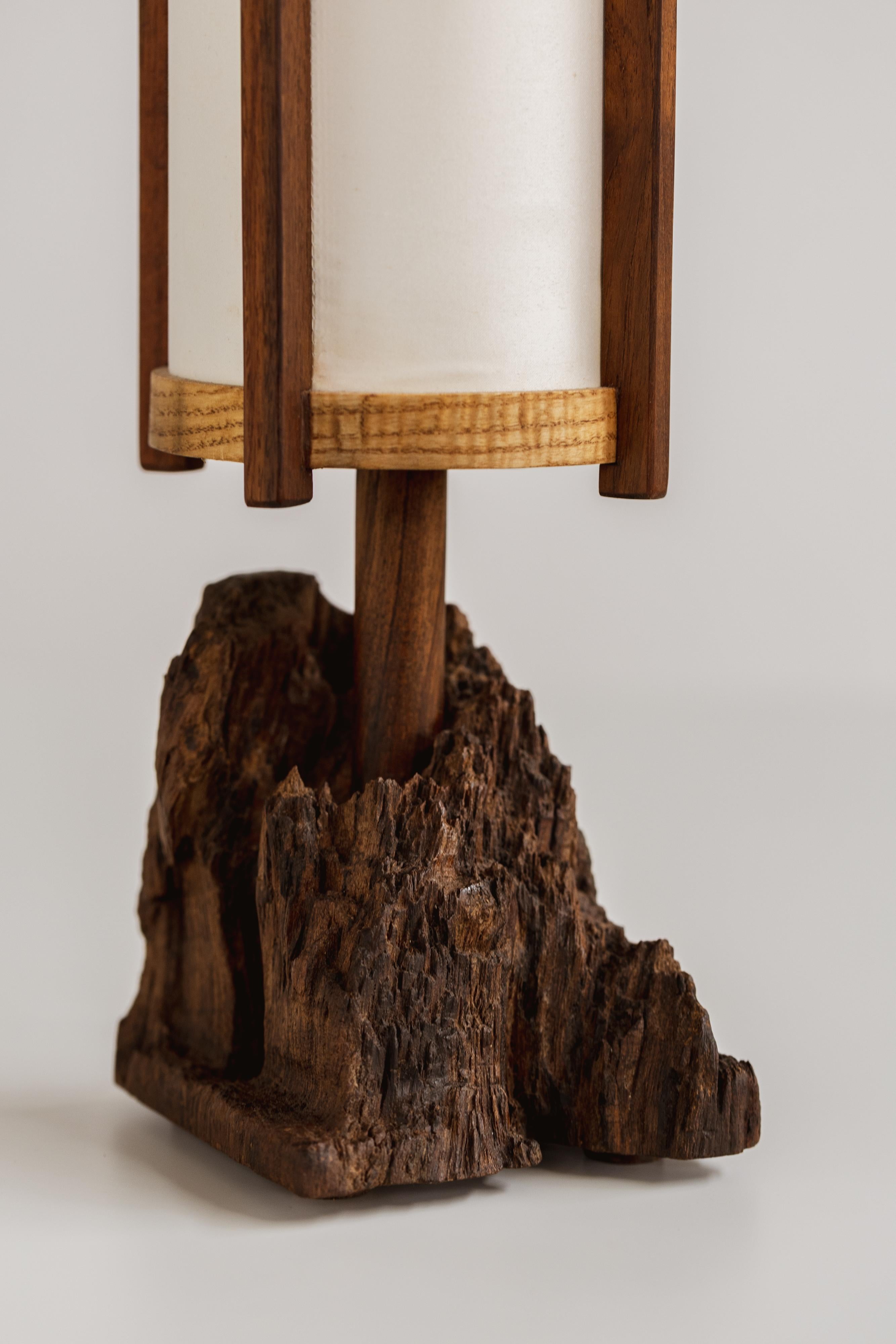 Mid-Century Modern George Nakashima Table Lamp, 1961 For Sale