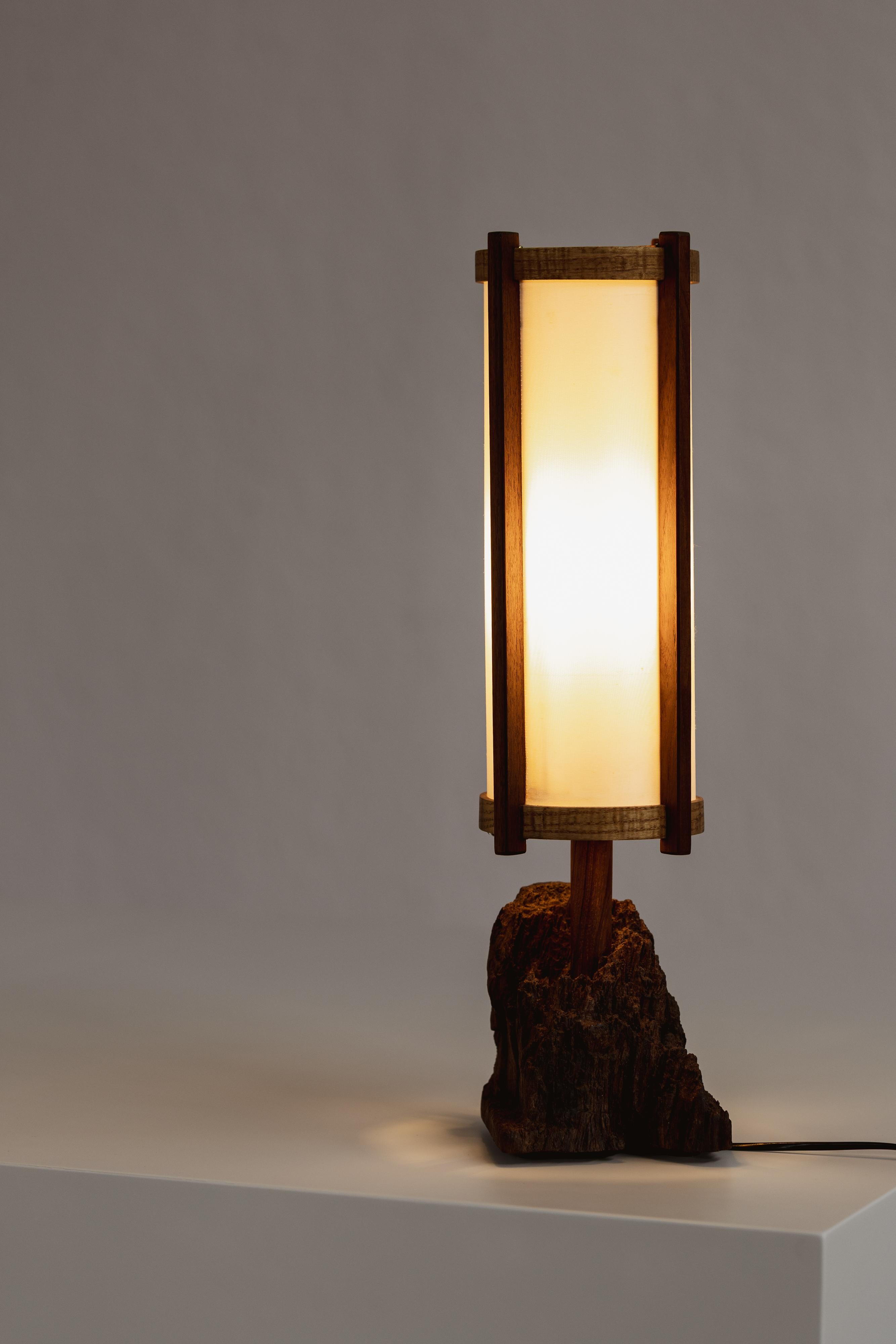 Mid-20th Century George Nakashima Table Lamp, 1961 For Sale