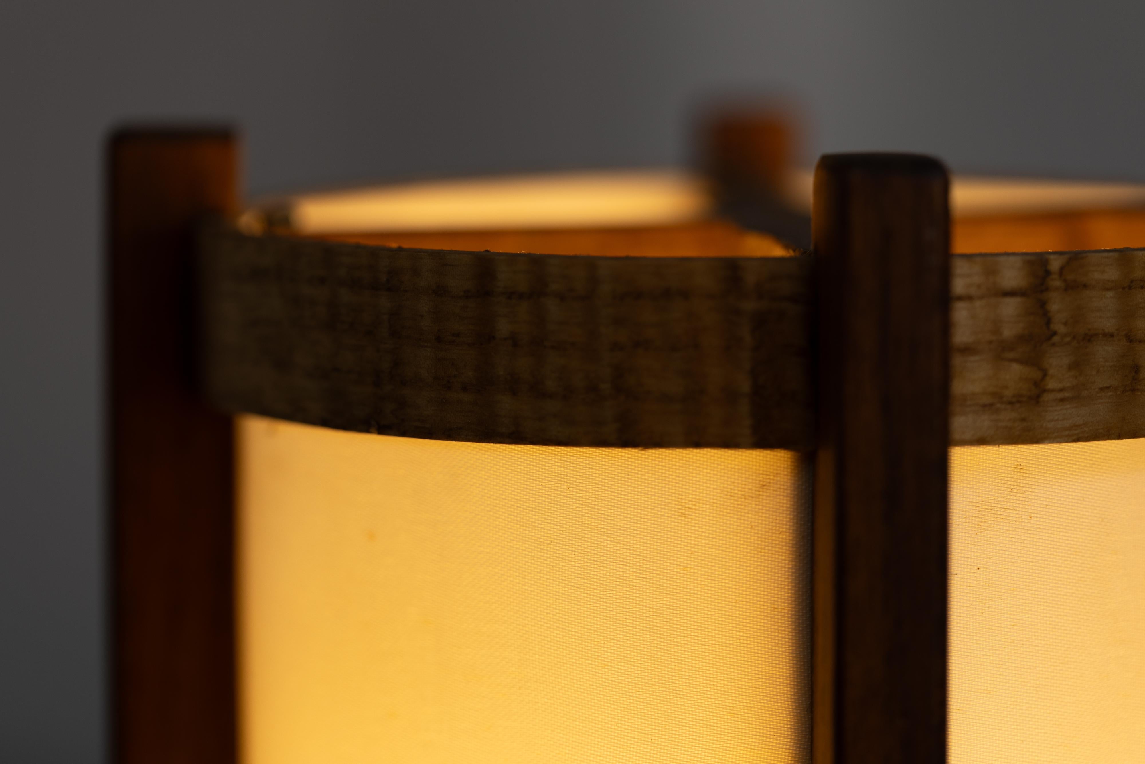 George Nakashima Table Lamp, 1961 For Sale 1