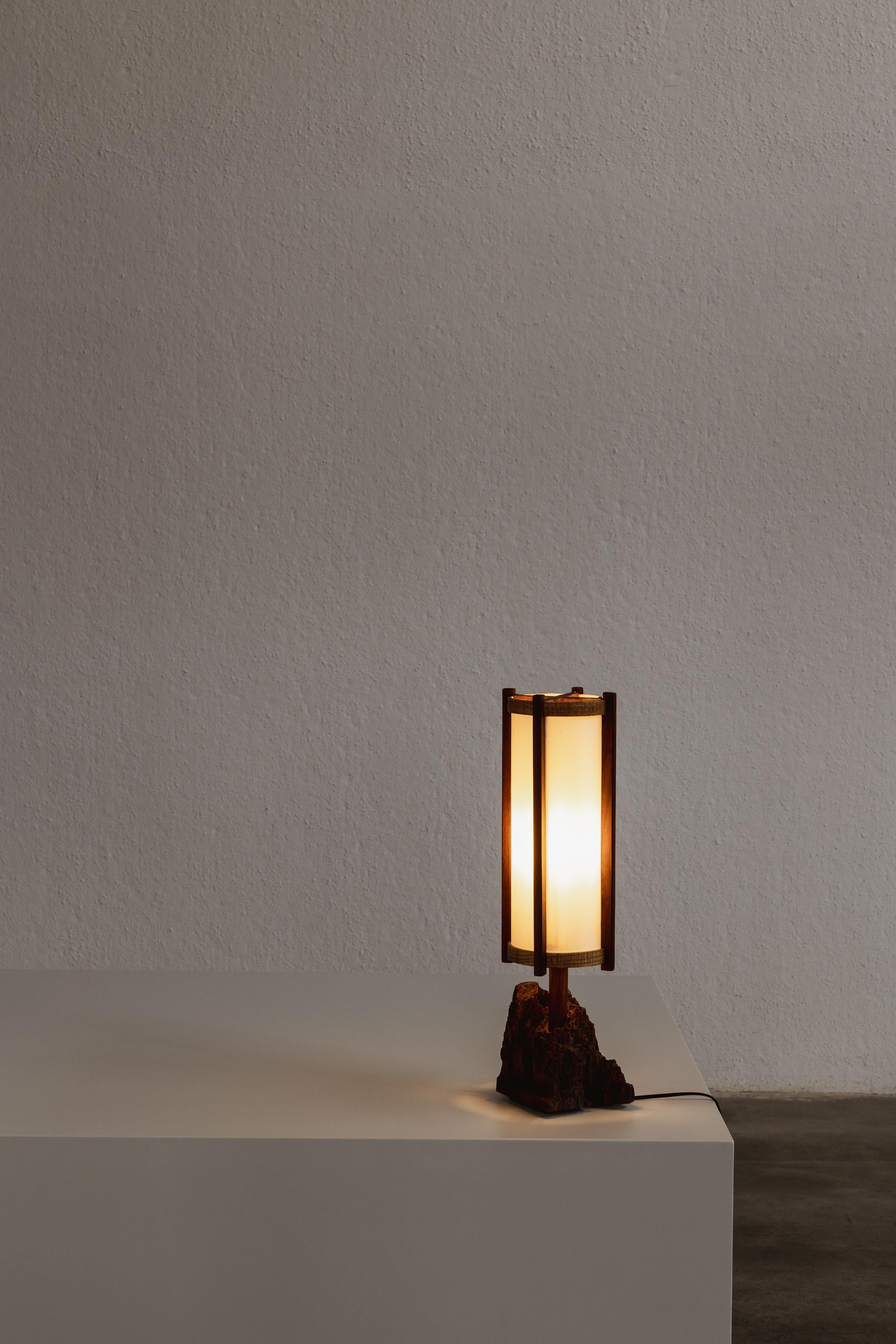 George Nakashima Table Lamps, 1961, Set of 2 For Sale 5