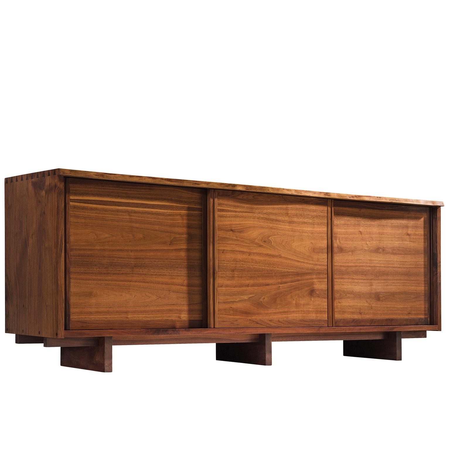 George Nakashima Triple-Door Cabinet