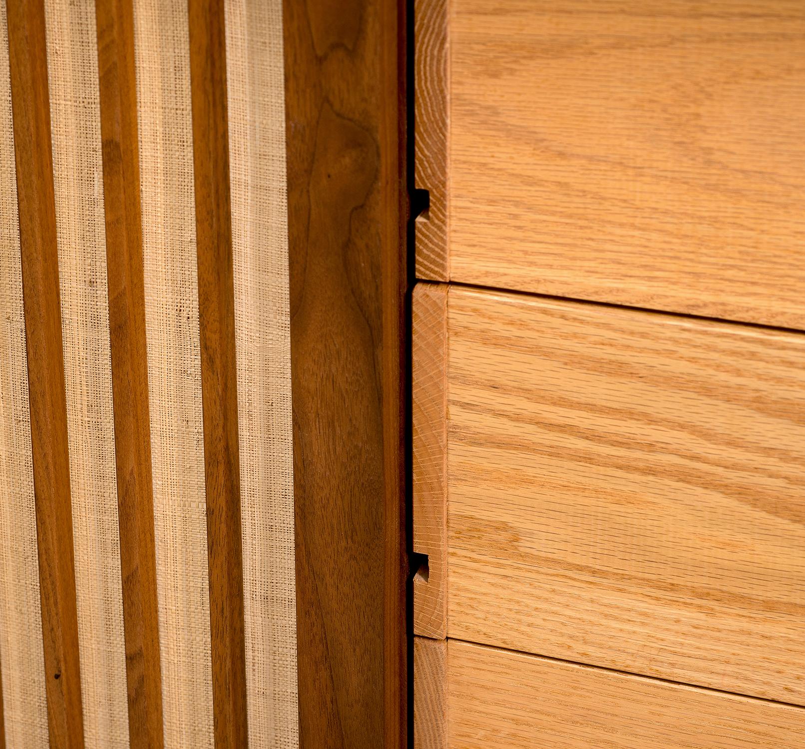 Mid-20th Century George Nakashima Triple Sliding Door Cabinet, 1968