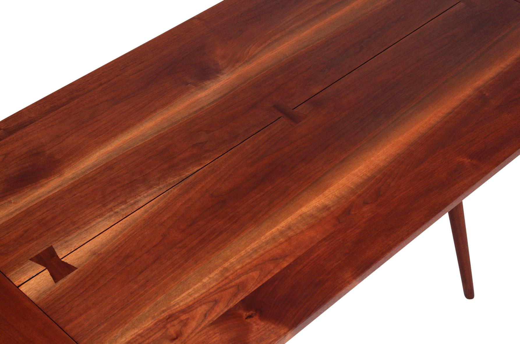 Mid-20th Century George Nakashima Turned Leg Dining Table