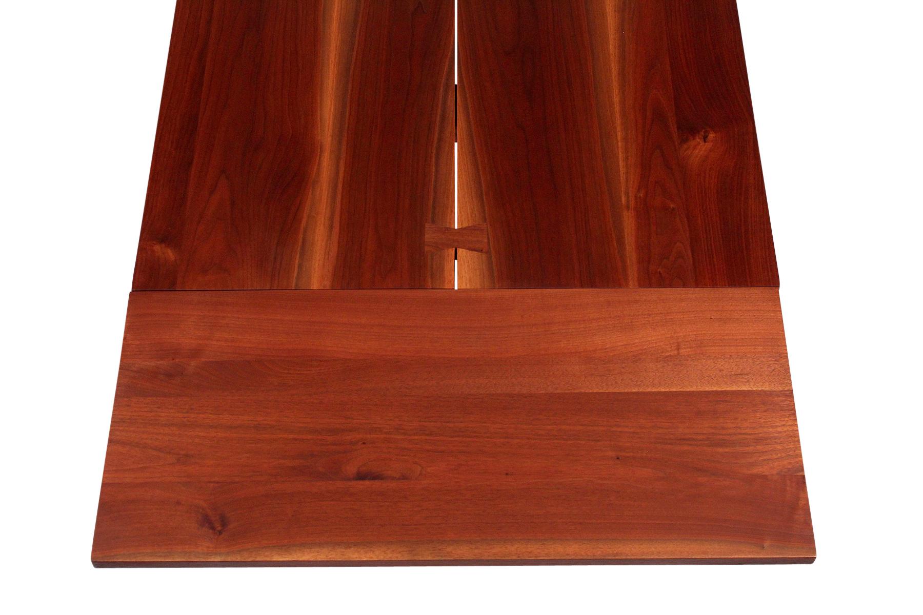 Walnut George Nakashima Turned Leg Dining Table