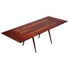 George Nakashima Turned Leg Dining Table