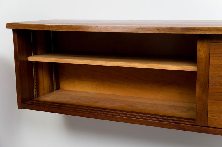 George Nakashima, Wall Hung Cabinet, 1960s For Sale 4