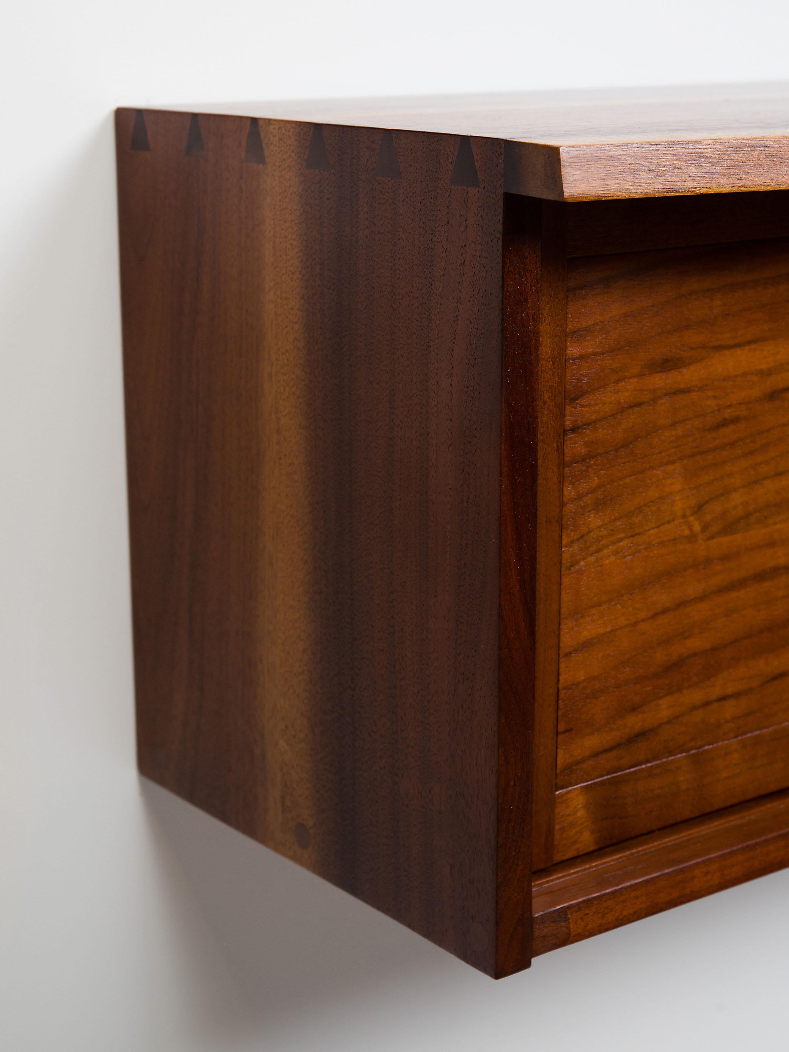 Mid-20th Century George Nakashima, Wall Hung Cabinet, 1960s