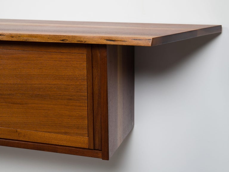 George Nakashima, Wall Hung Cabinet, 1960s For Sale 1