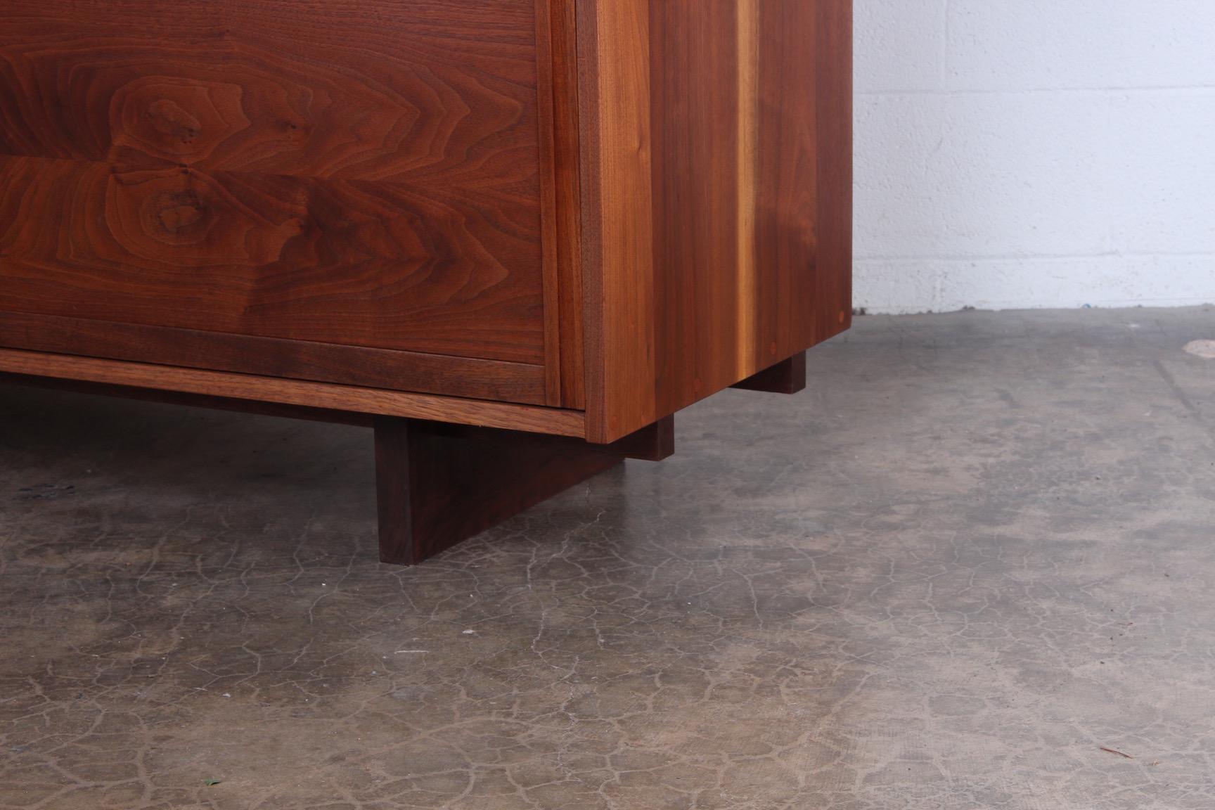 George Nakashima Walnut Cabinet, 1962 9