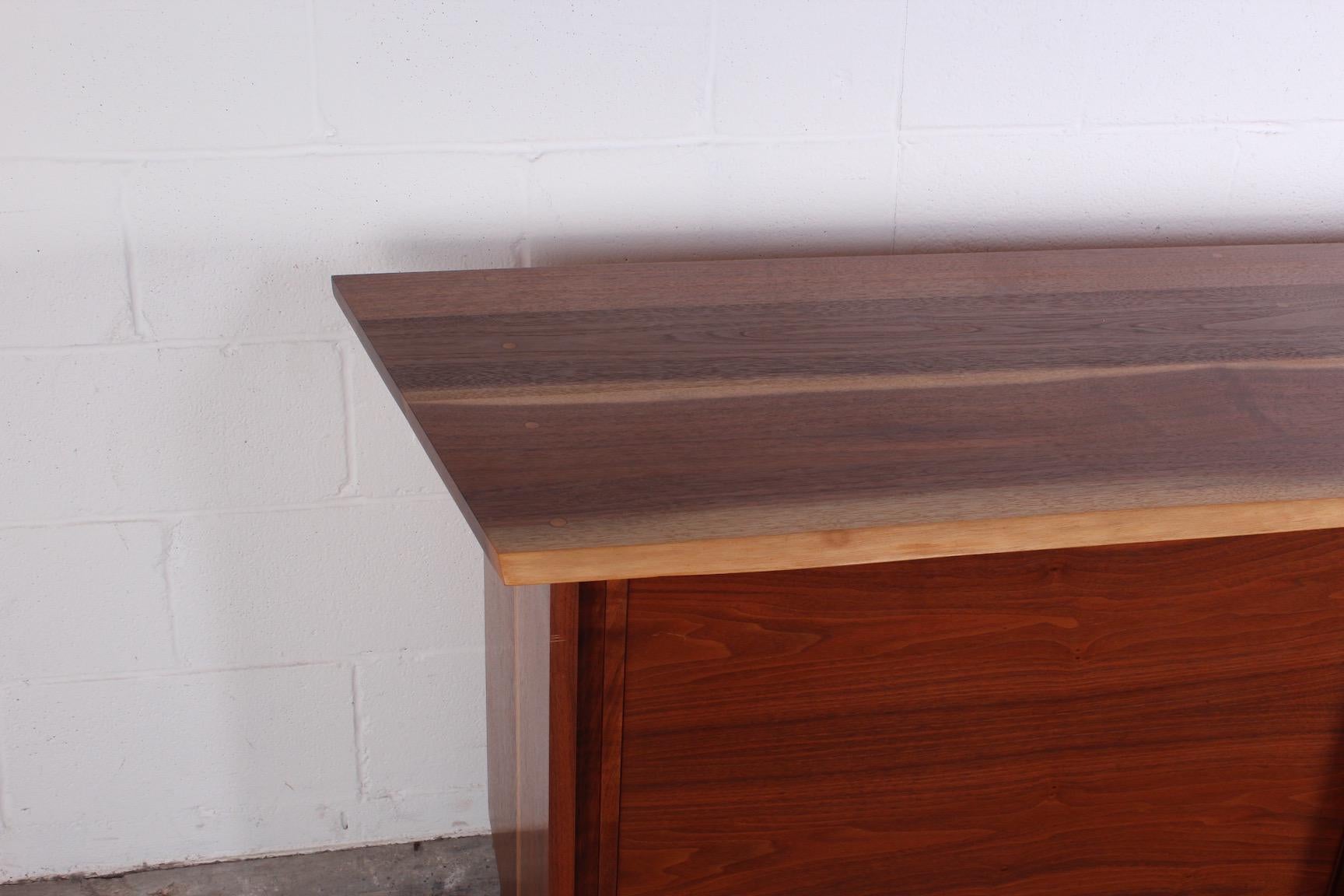 George Nakashima Walnut Cabinet, 1962 In Good Condition In Dallas, TX