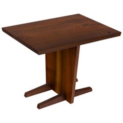 George Nakashima Walnut Minguren Side Table, USA, 1960s