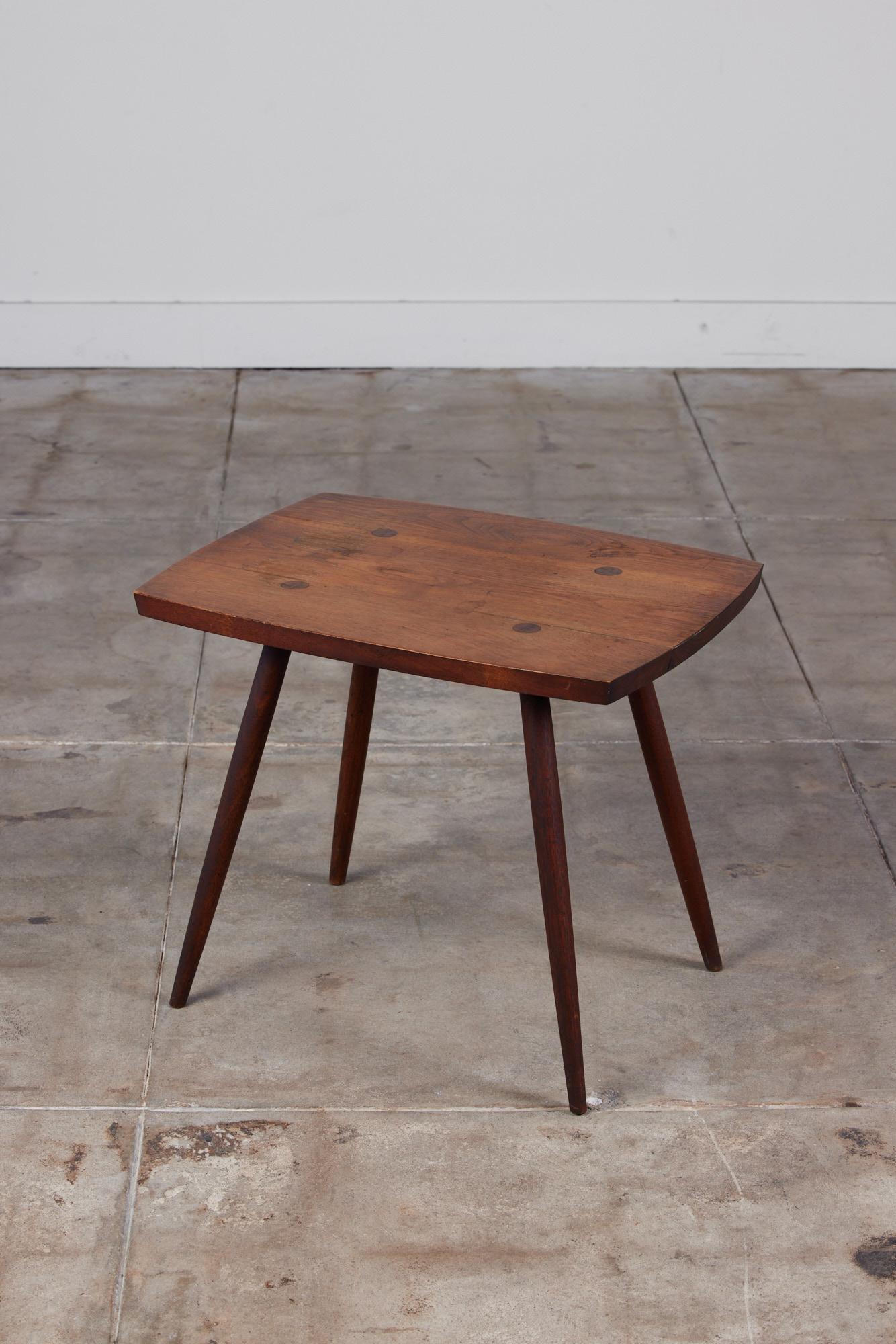 Mid-Century Modern George Nakashima Walnut Occasional Table