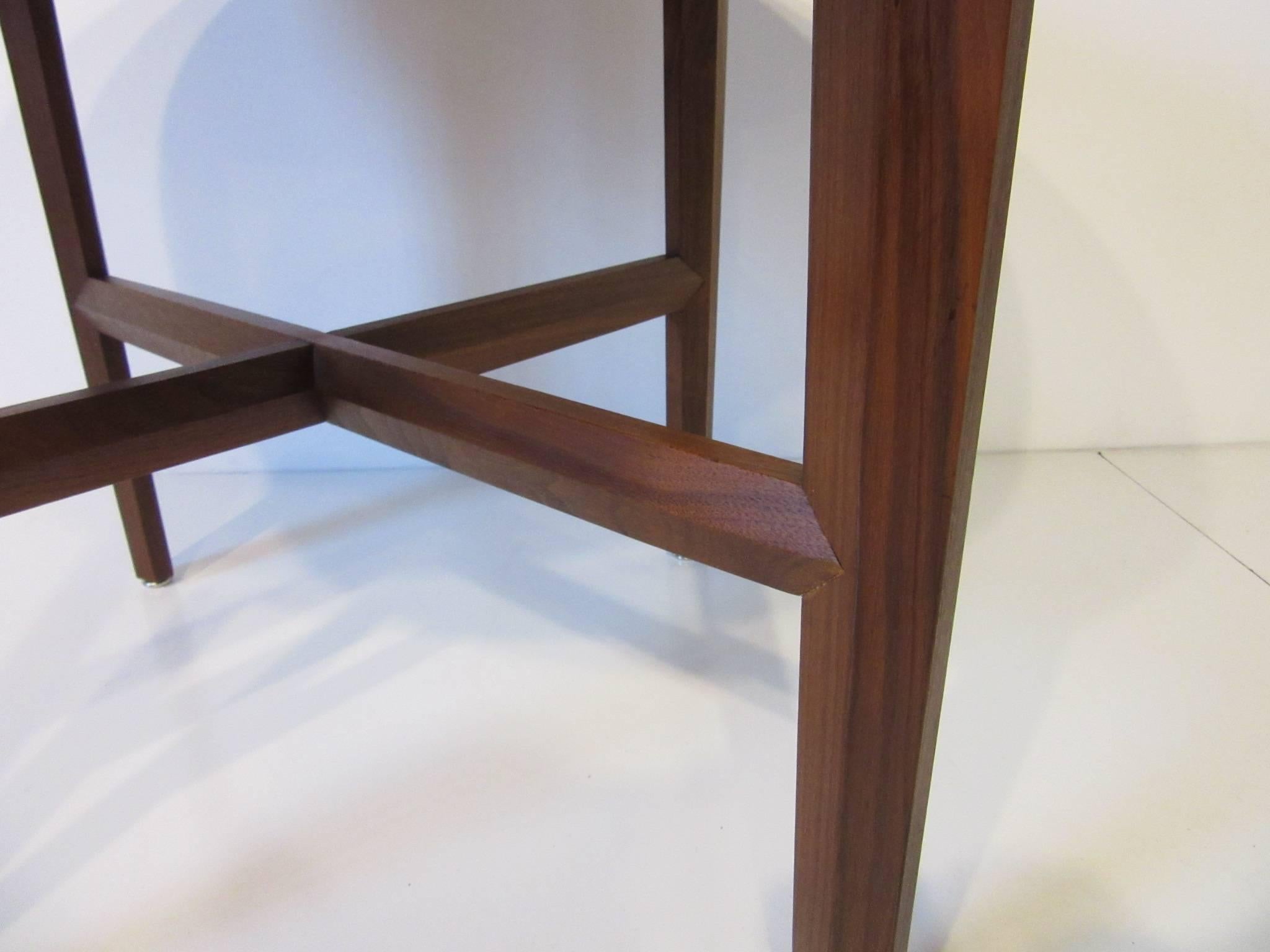 American George Nakashima Walnut Side or Lamp Table for Widdicomb's Origins Collection  