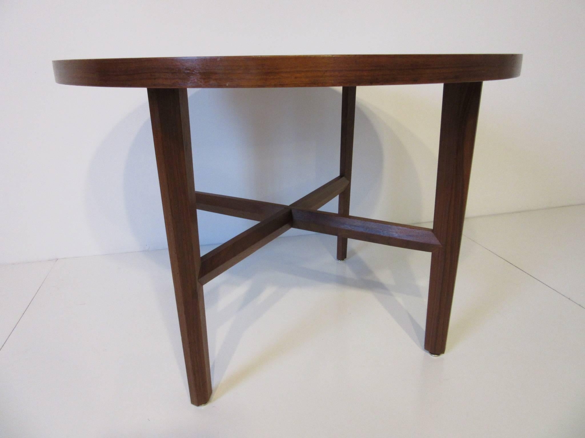 Wood George Nakashima Walnut Side or Lamp Table for Widdicomb's Origins Collection  