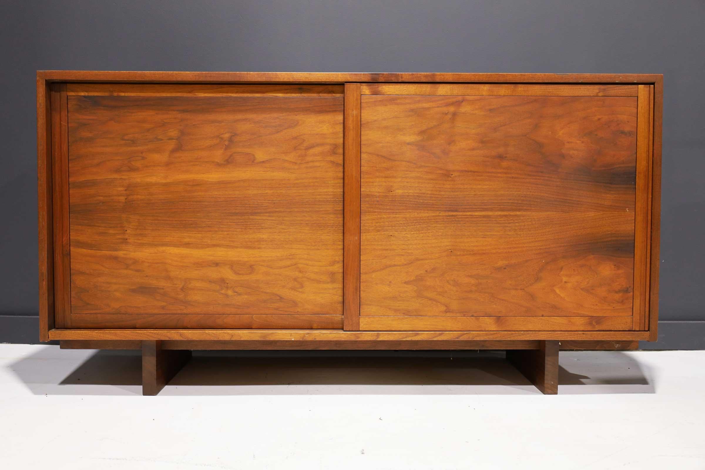 A walnut sideboard 60