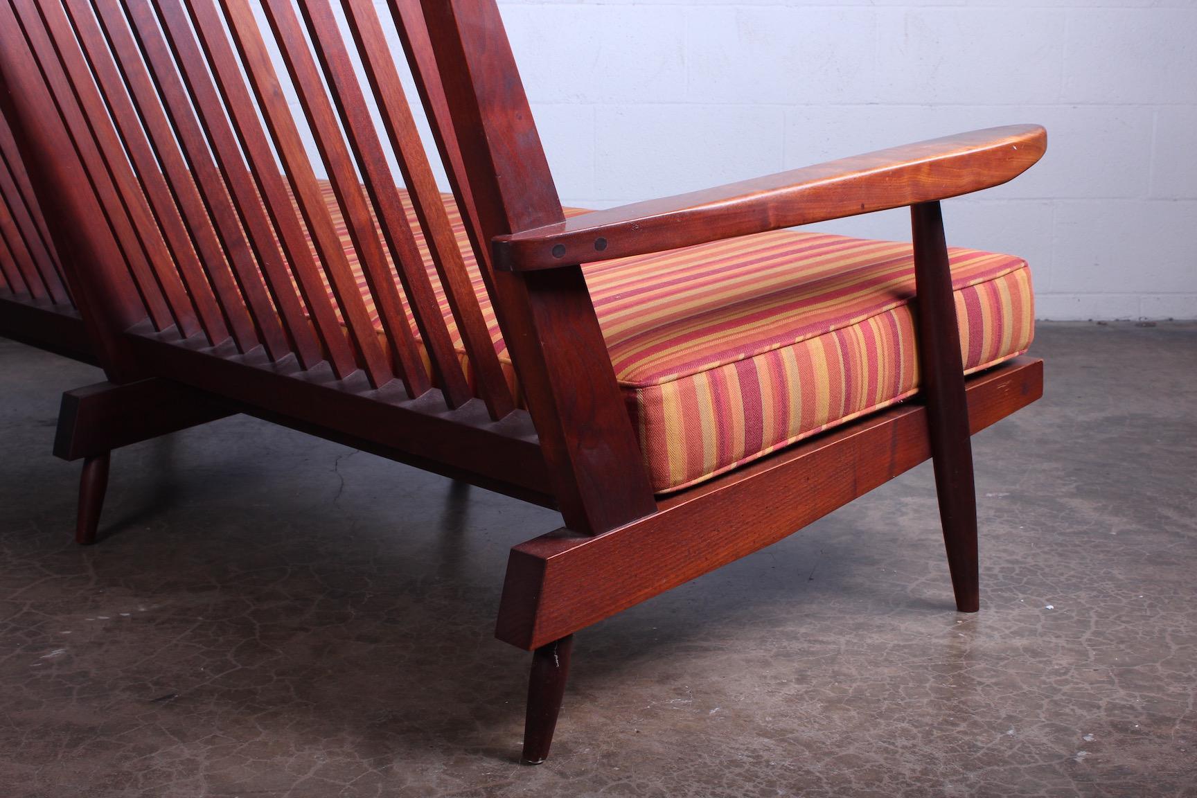 George Nakashima Walnut Sofa, 1961 8