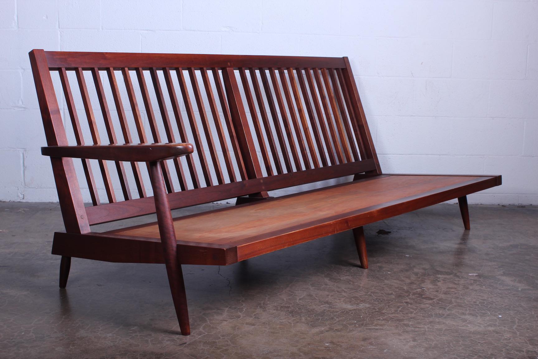 George Nakashima Walnut Sofa, 1961 2