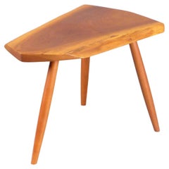 George Nakashima, Wepman-Tisch, amerikanisches schwarzes Walnussholz, 1984, mit Dokumentation
