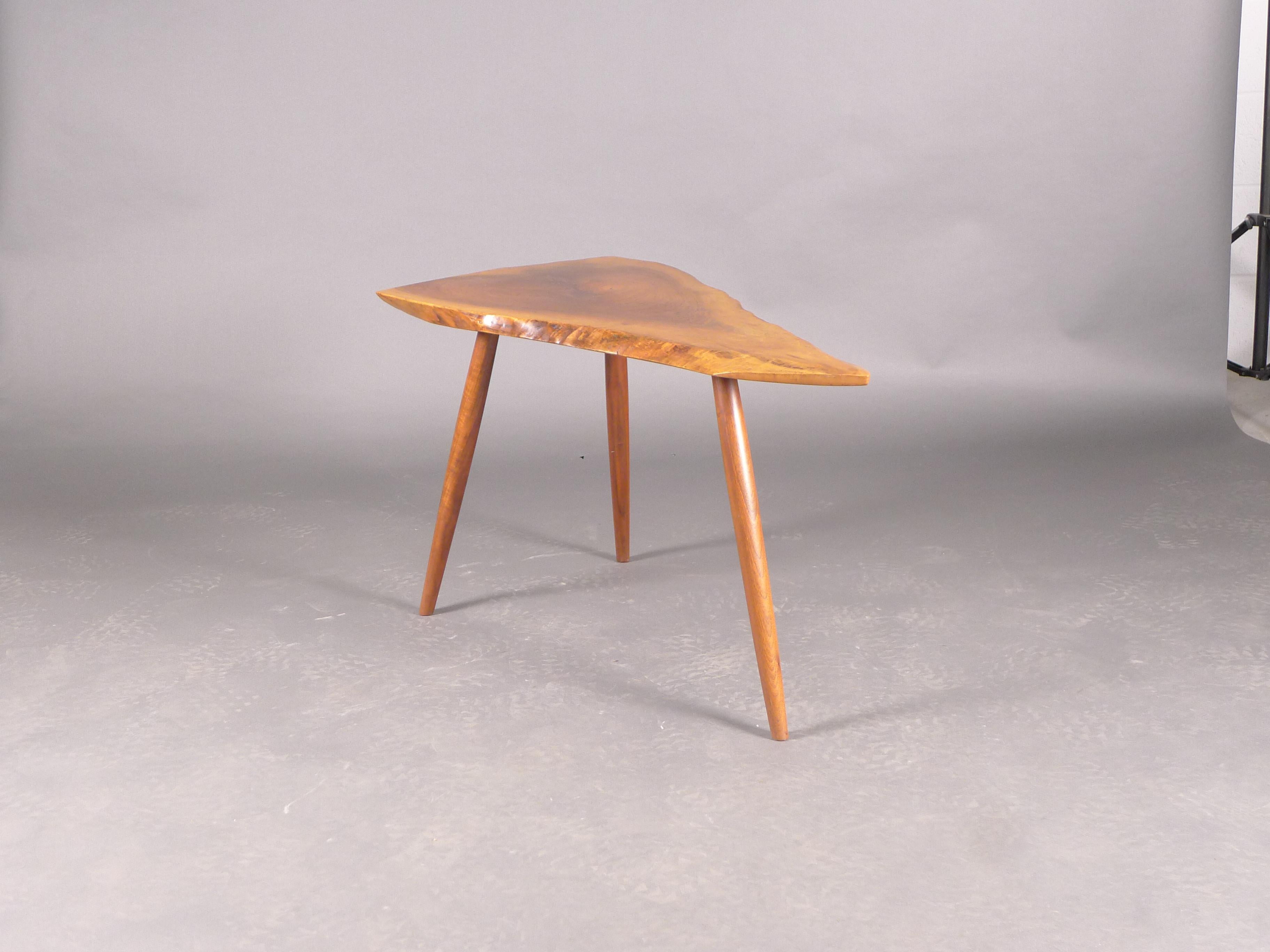 George Nakashima, Wohl Table, American Black Walnut, with Documentation 5